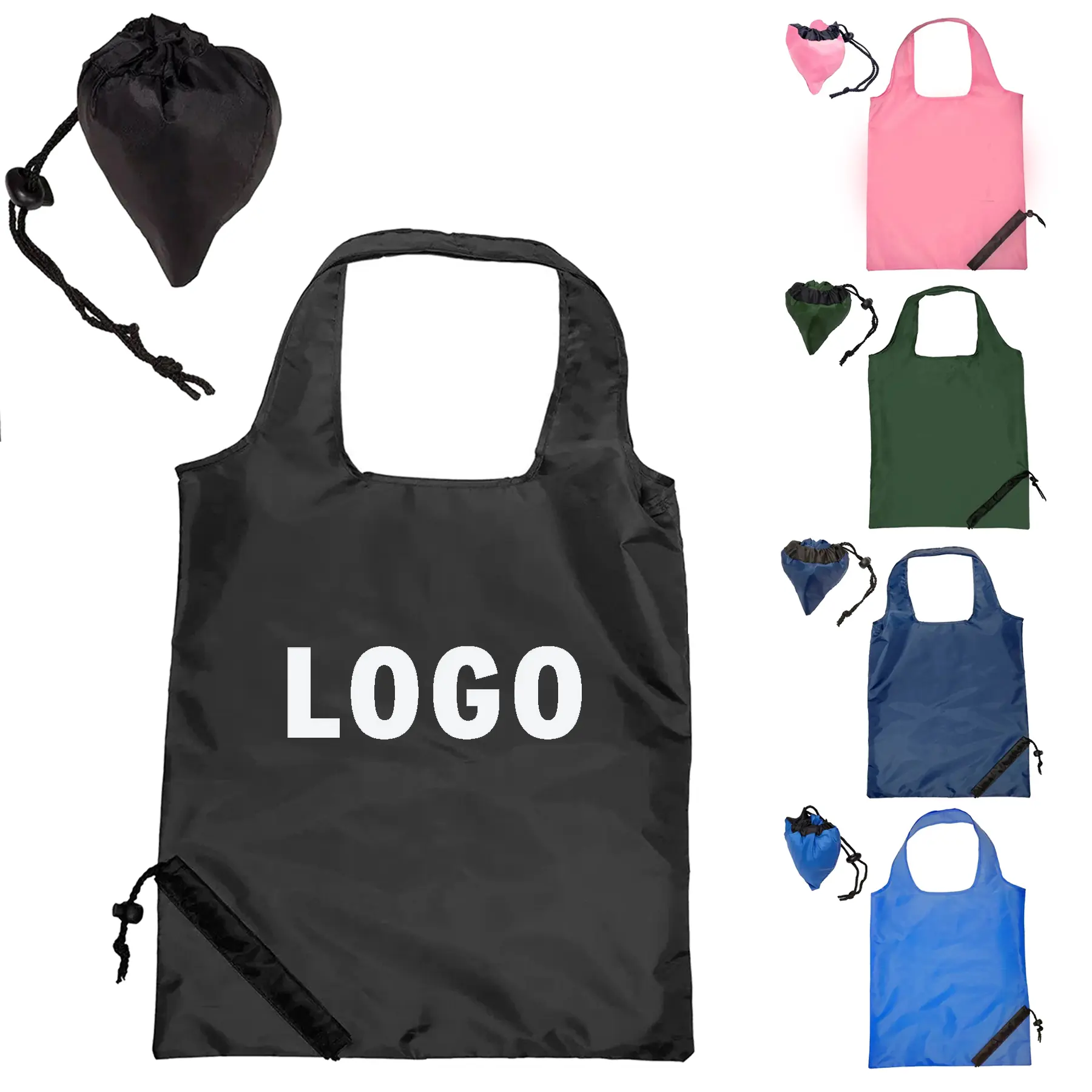 Compact Drawstring Berry Tote 2