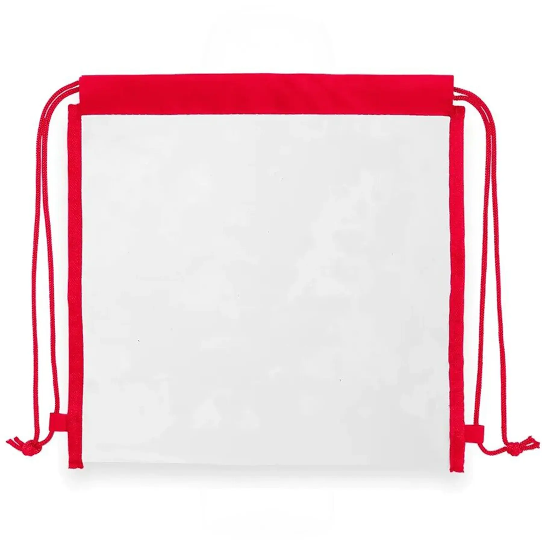 Clear Drawstring Backpack Stadium Approved PVC Bag