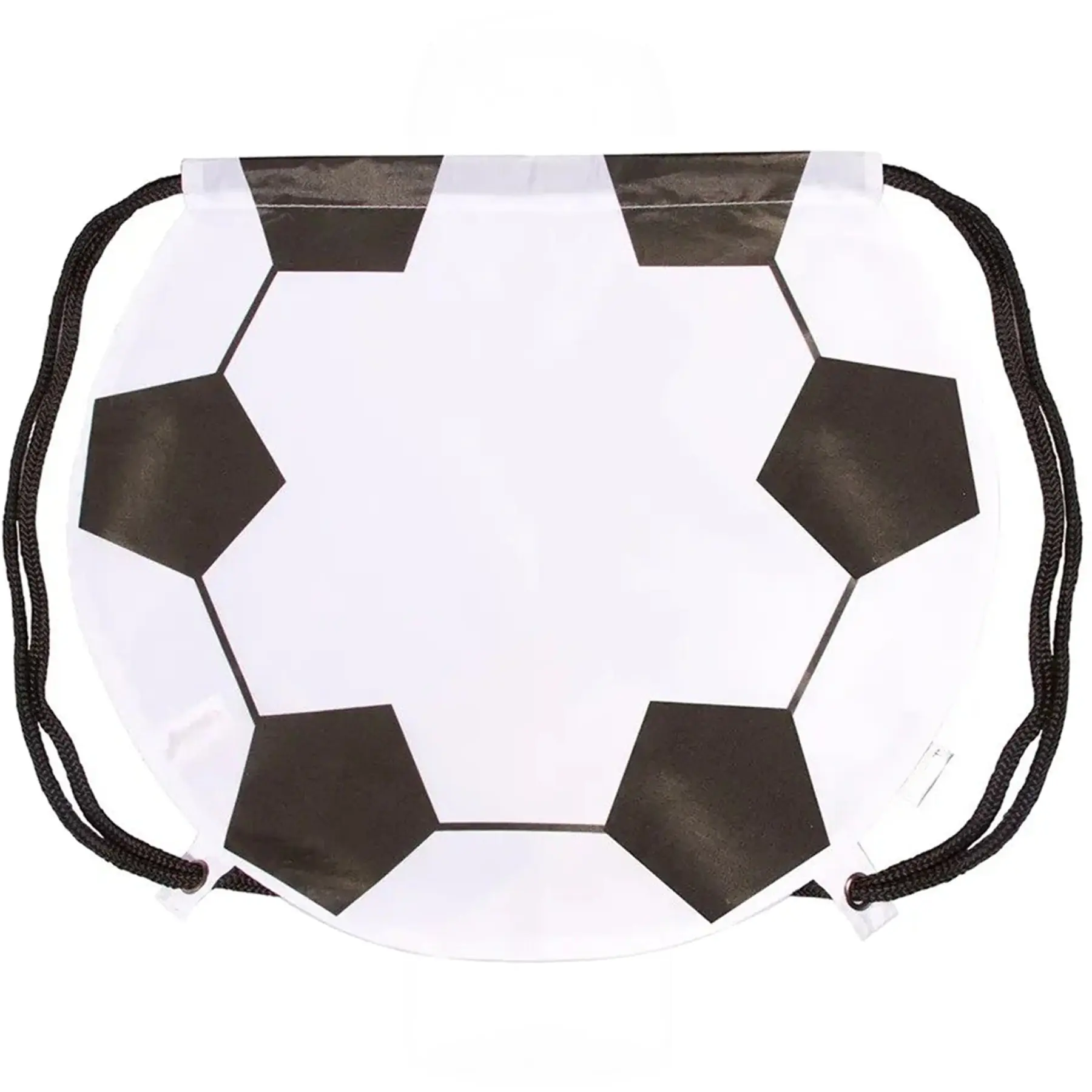 Sporty Soccer Drawstring Sack for Custom Logo
