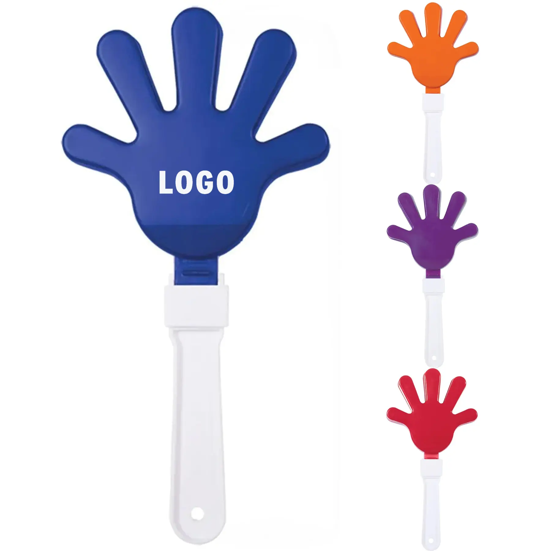 Two Tone Plastic Party Hand Clappers 2