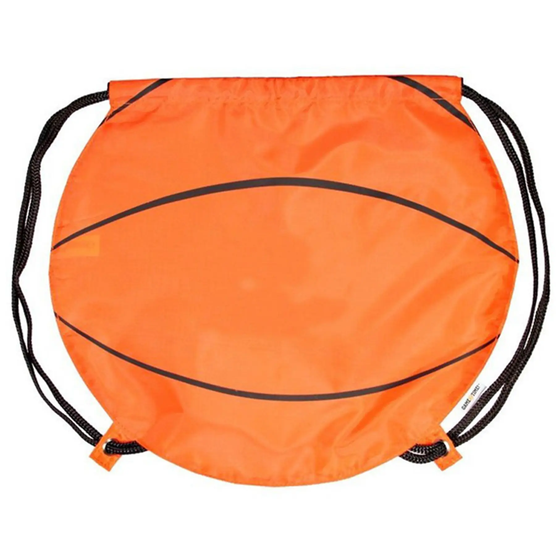 Customizable Basketball Sports Drawstring Backpack with Soft Shoulder Strap