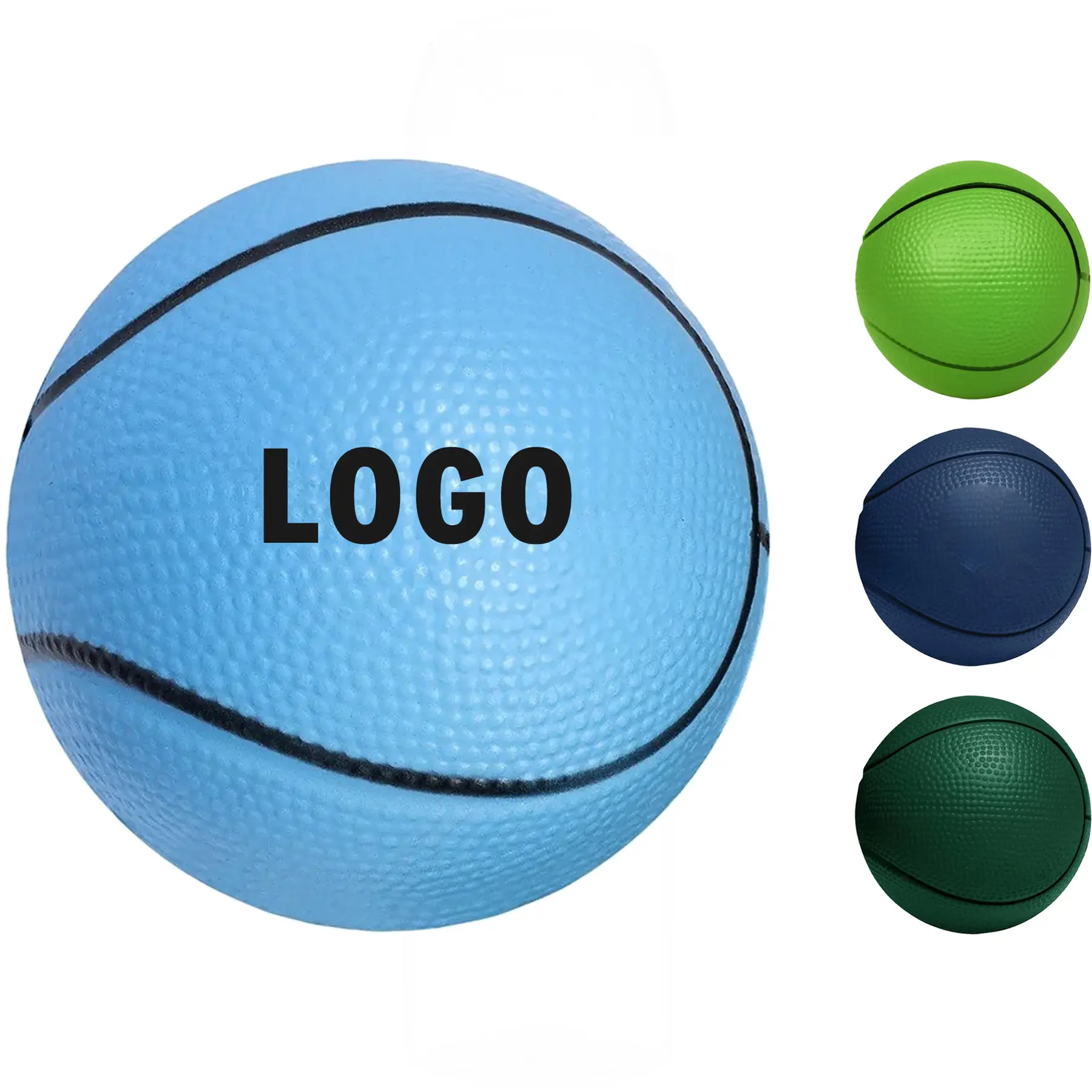 Promotional Squeeze Basketball Stress Reliever 2
