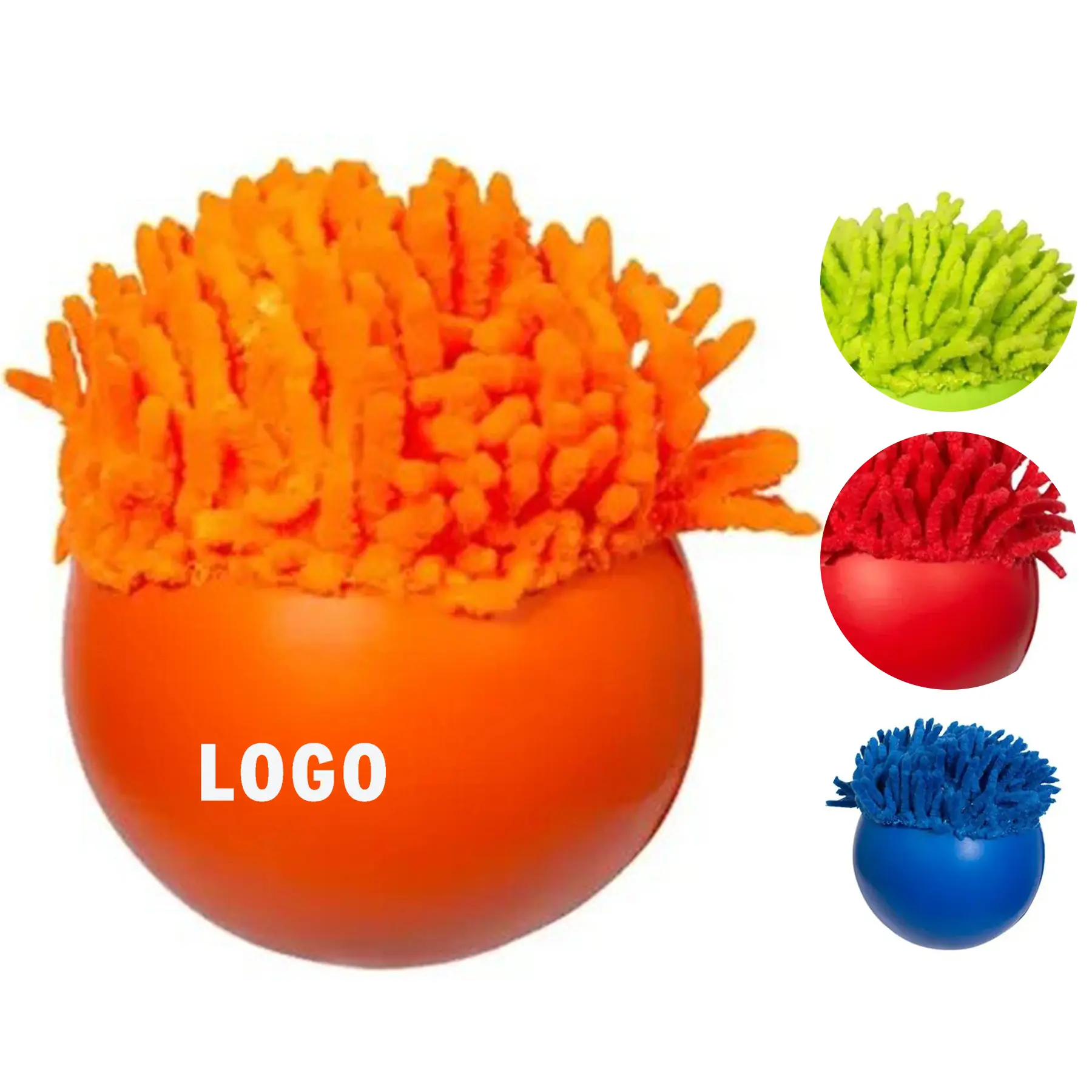 Microfiber Screen Cleaning Stress Ball 2