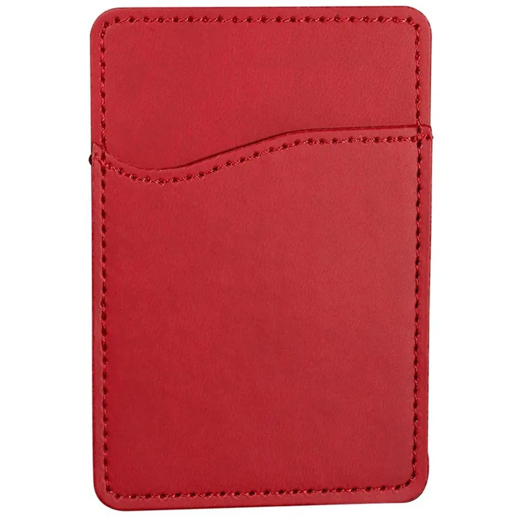 PU Leather RFID Blocker Phone Wallet Adhesive Back