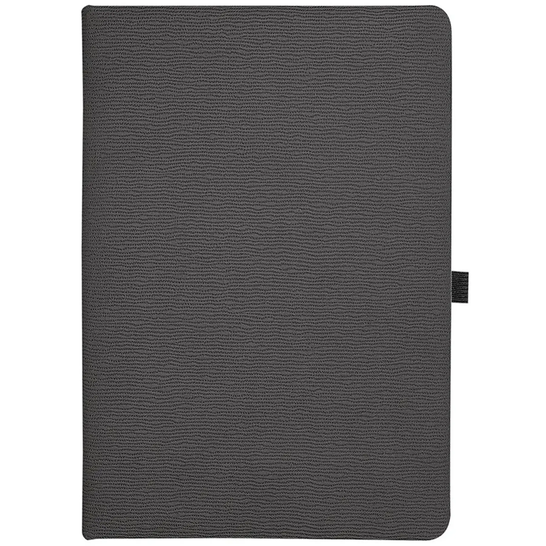 Textured PU Cover Journal with Smartphone Pocket and Pen Holder
