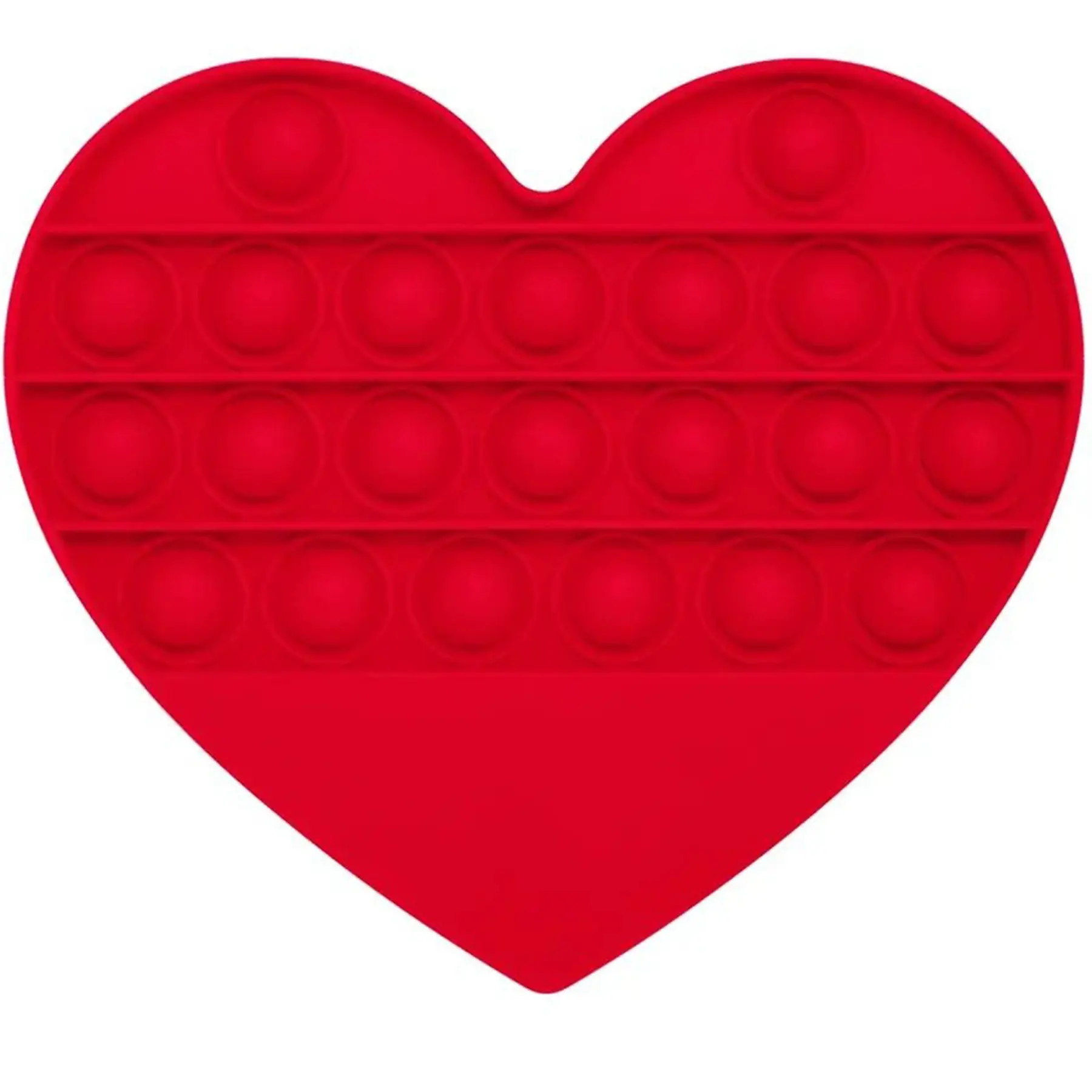 Heart Pop Bubble Fidget Stress Relief Toy
