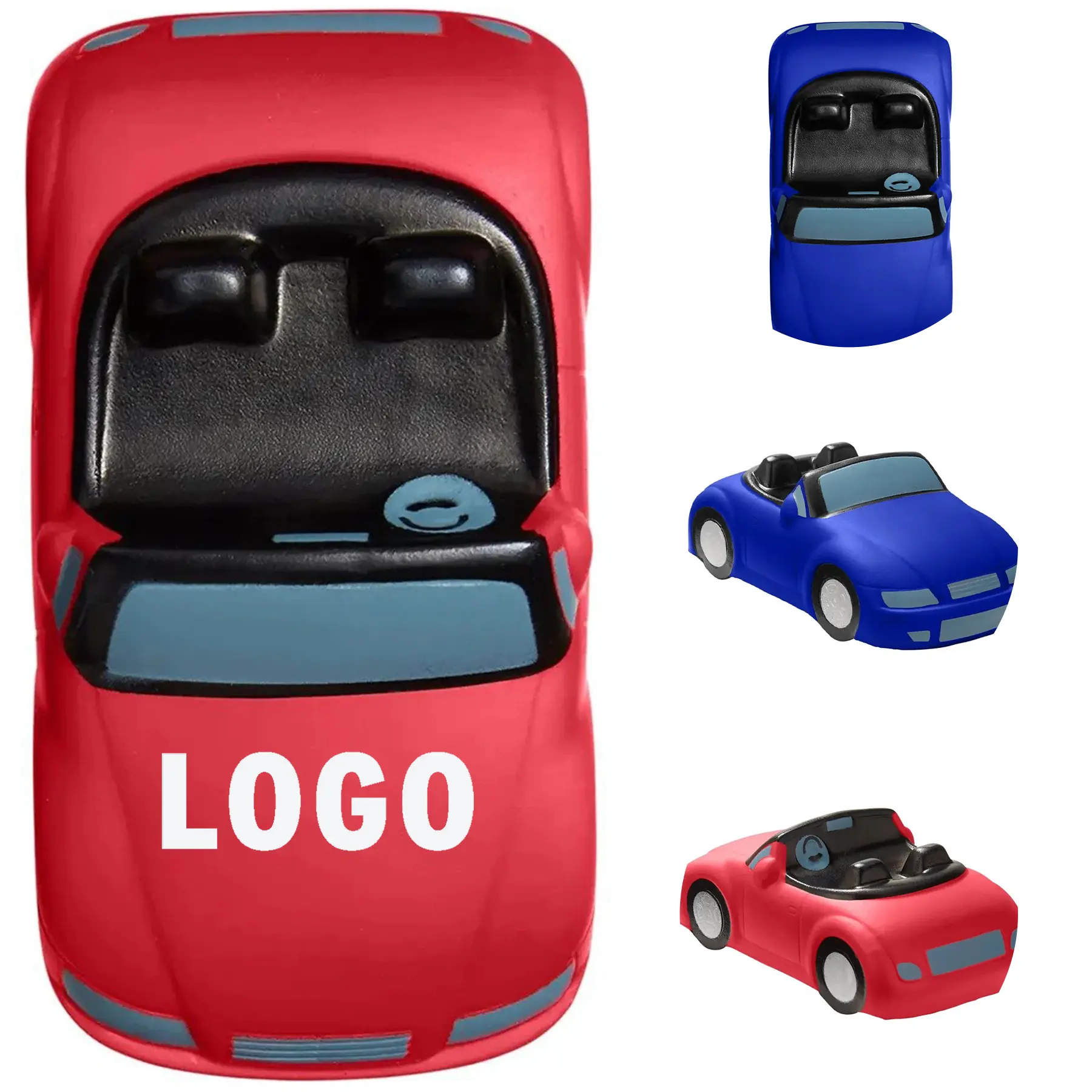 Custom Convertible Sports Car Stress Ball 2