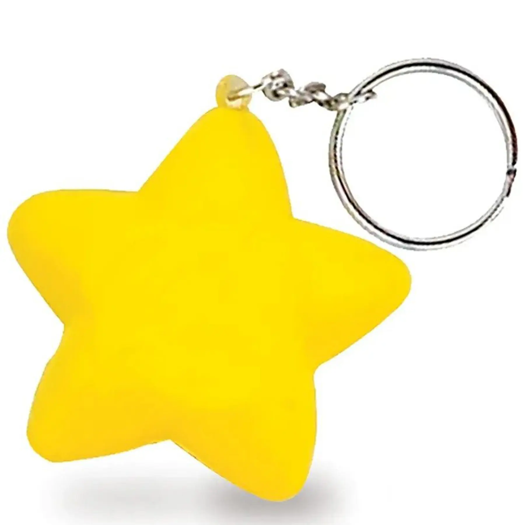 Custom Star Foam Stress Ball Key Ring