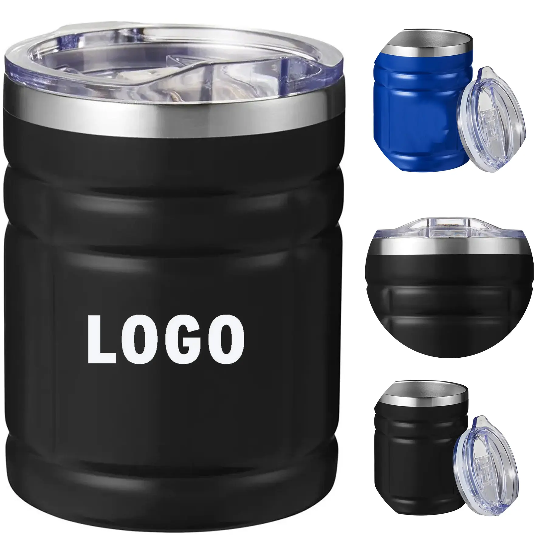 Outdoor Grid Stainless Tumbler 12oz 2