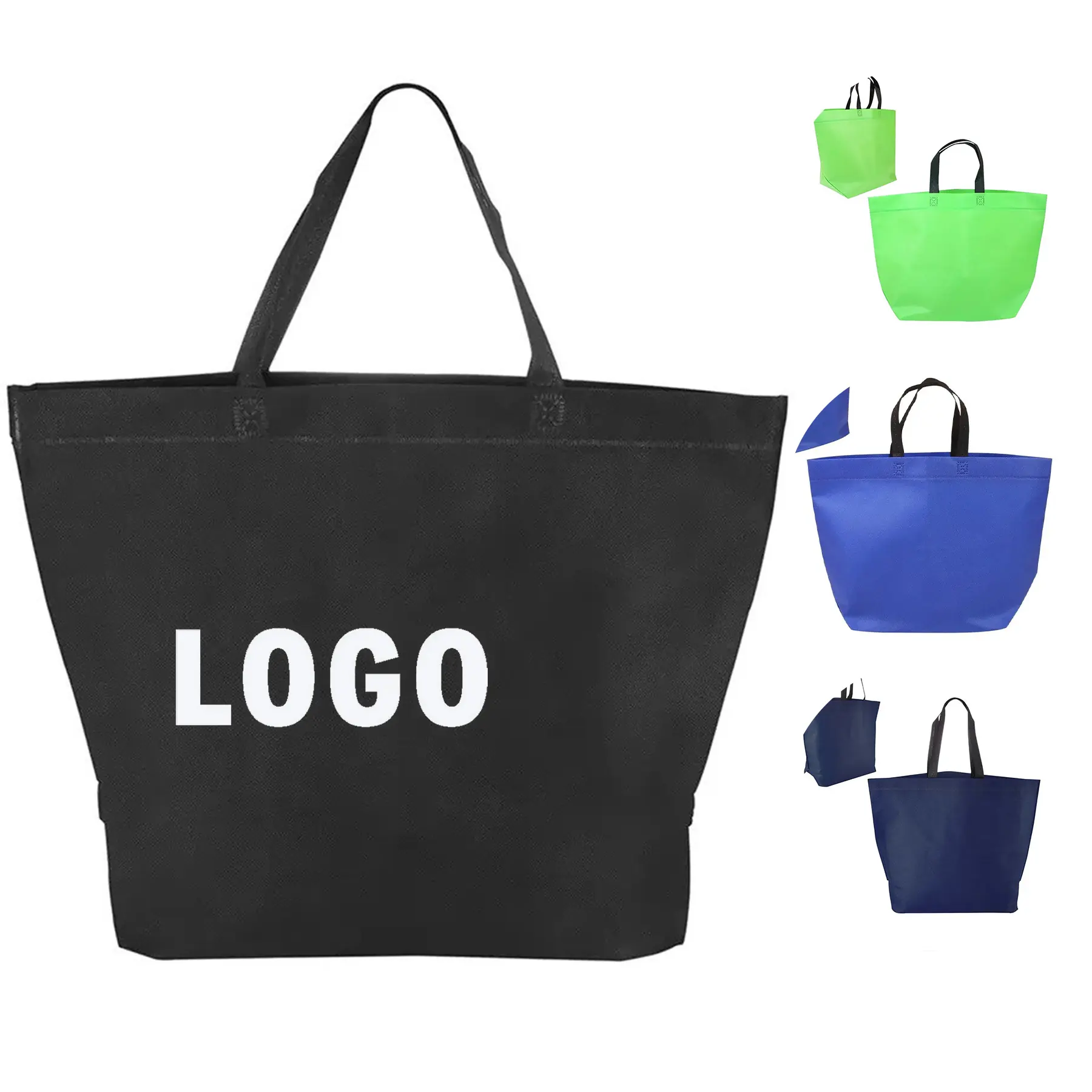 Customizable Non-Woven Promotional Shopping Bag for Trade Shows 2