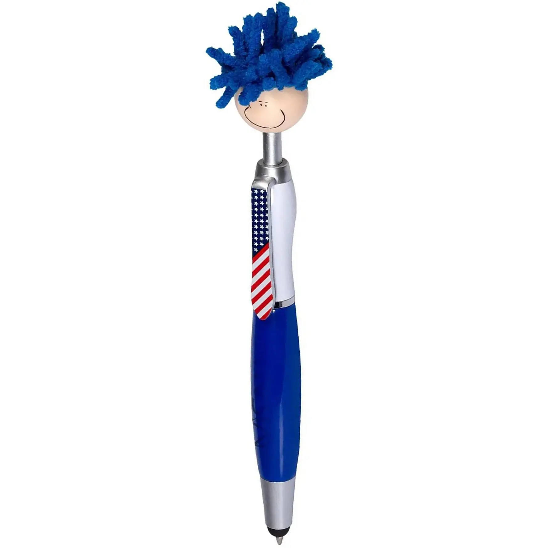 Patriotic Ballpoint Screen Cleaner Stylus Pen