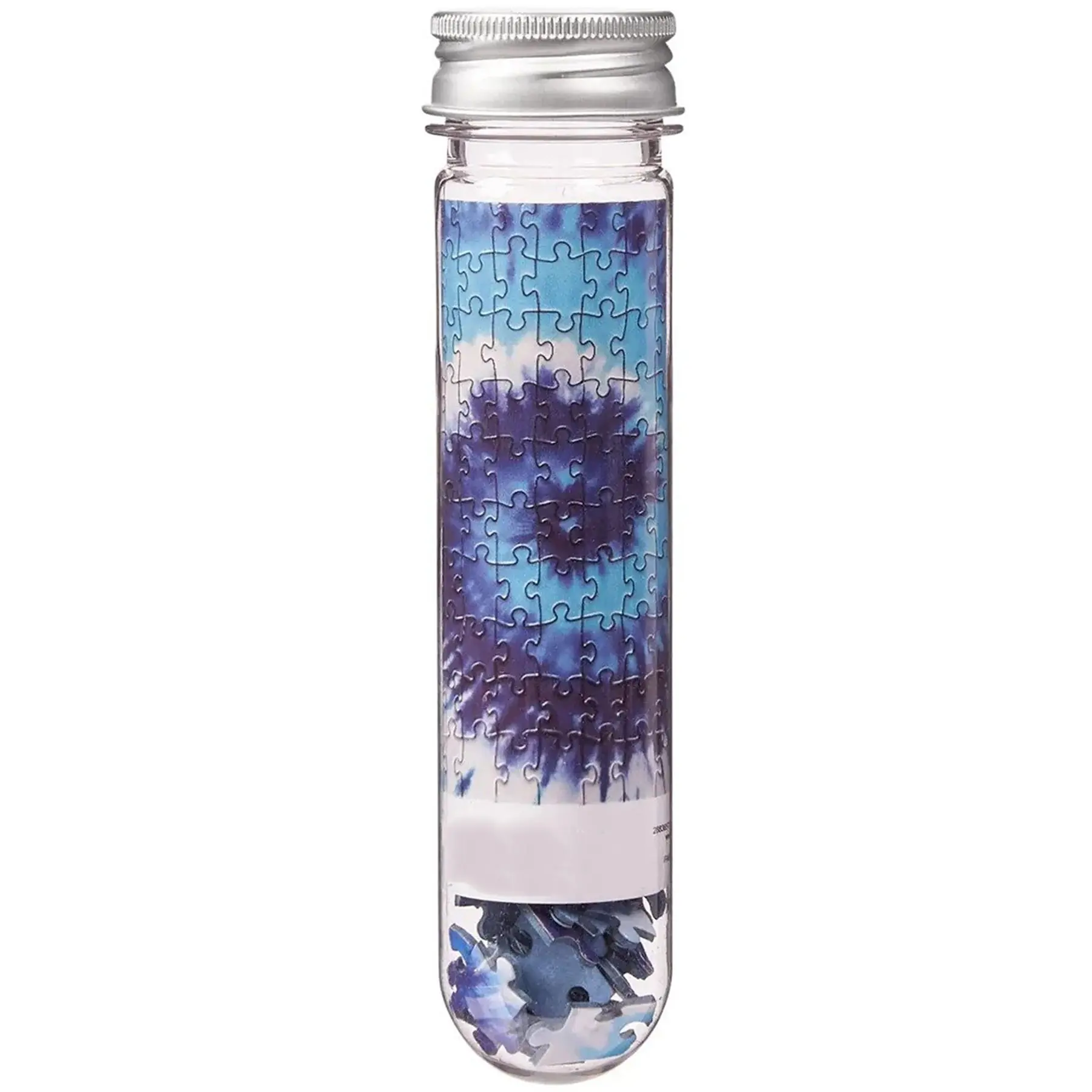 Vibrant Tie Dye Puzzle Tube 100 Piece Set