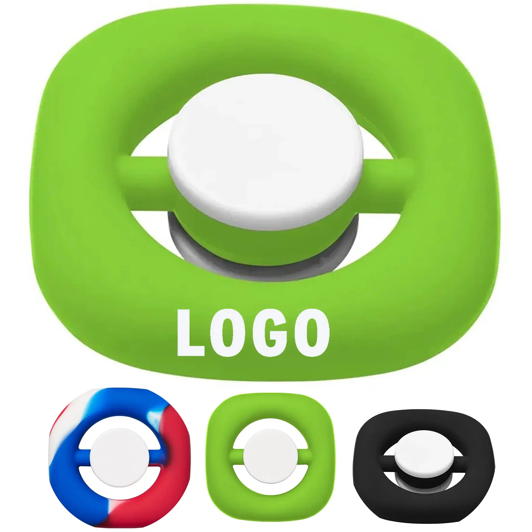 Handheld Silicone Spinning Stress Reliever 2