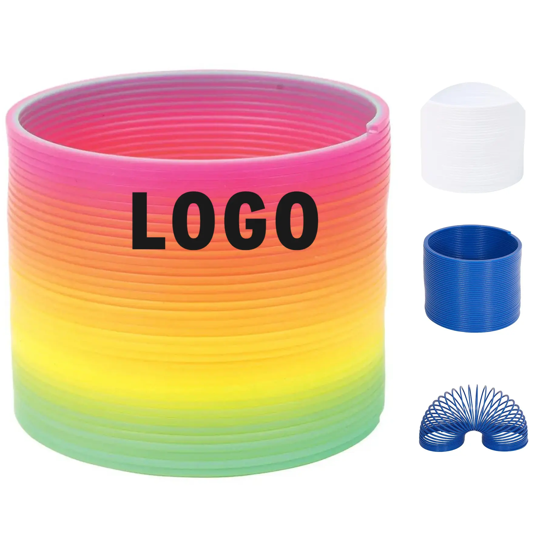 Endless Spiral Rainbow Spring Toy 2
