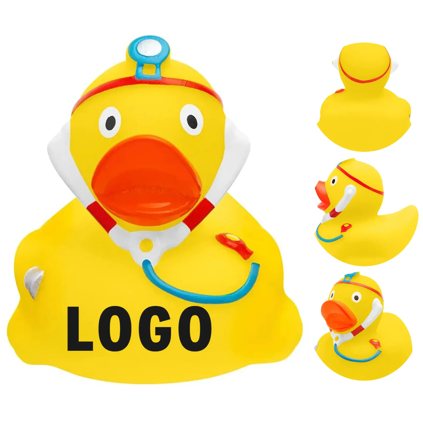Custom Medical Rubber Duck Toy Healthcare Professional Gift 2