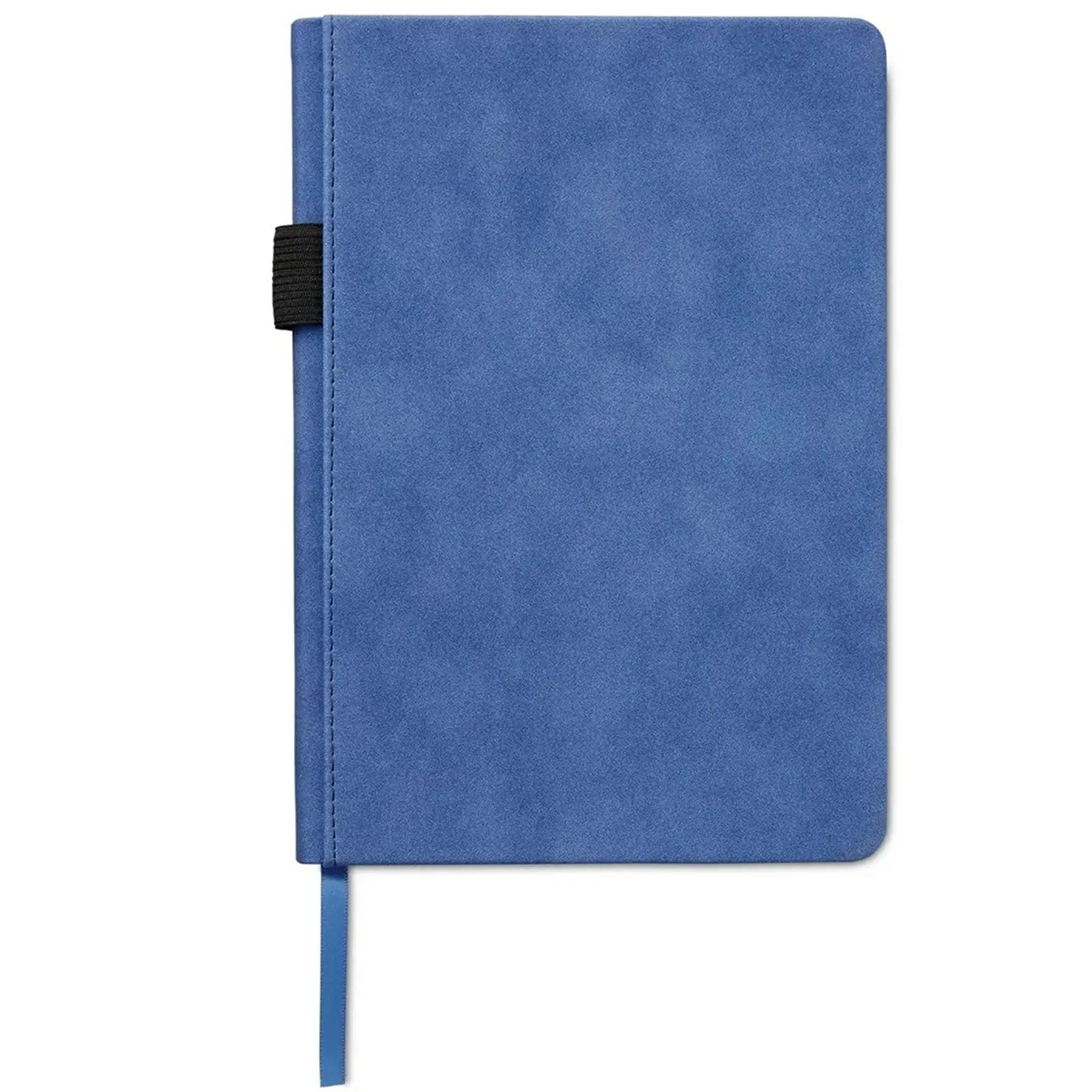 Soft Faux Suede Journal Notebook Ruled Pages Pen Holder