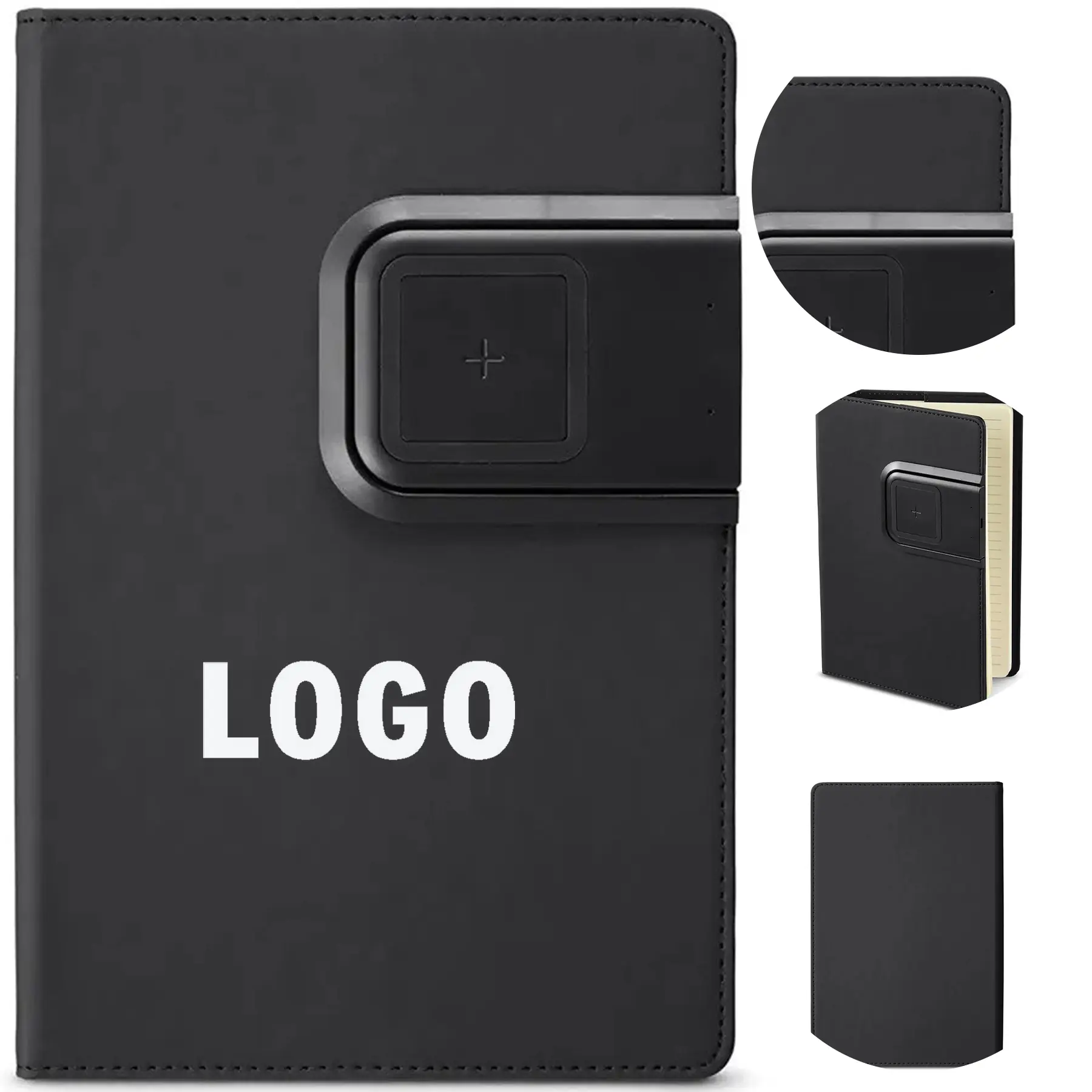 Wireless Charging Refillable Journal Notebook 2