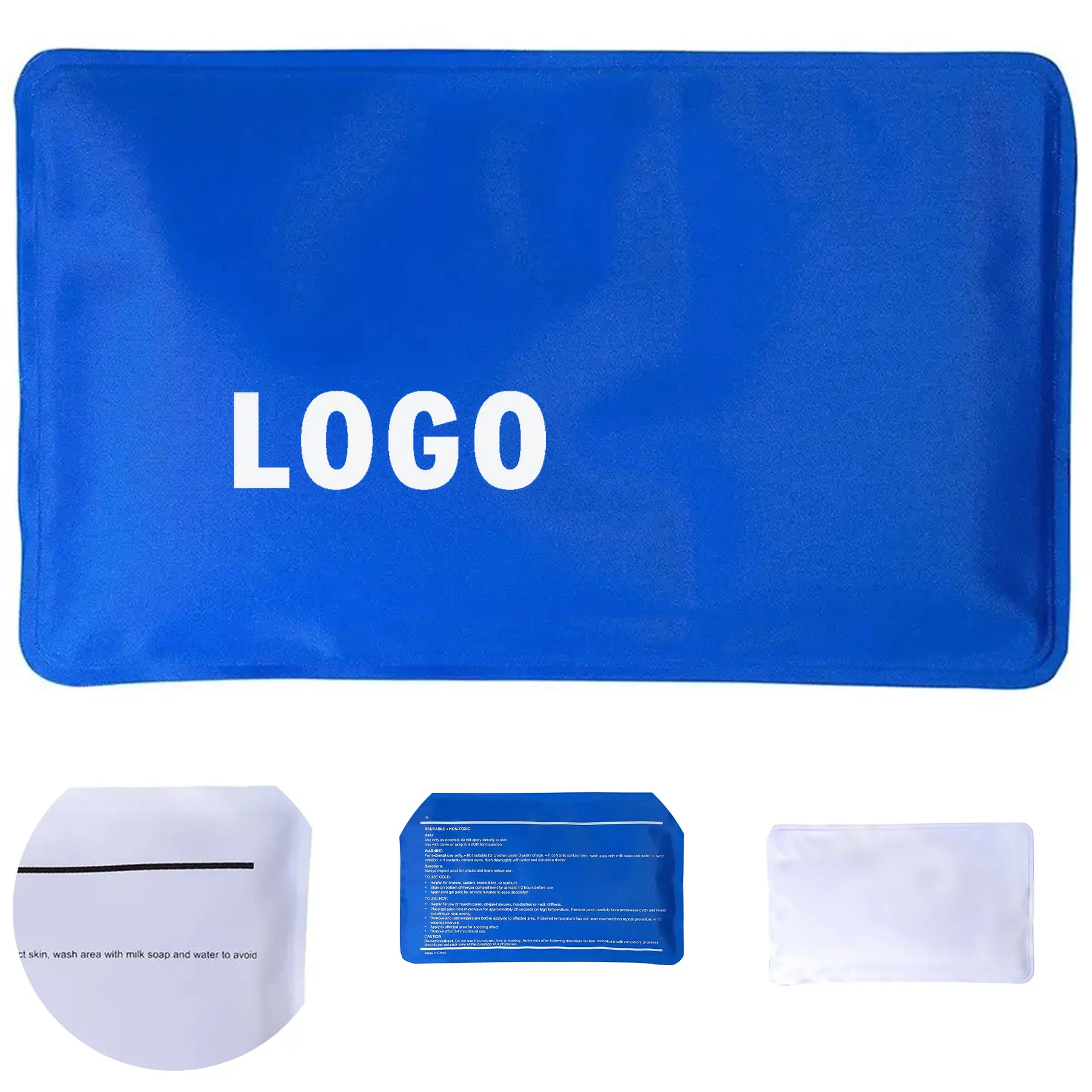 Reusable Hot Cold Gel Compress for Muscle Aches 2