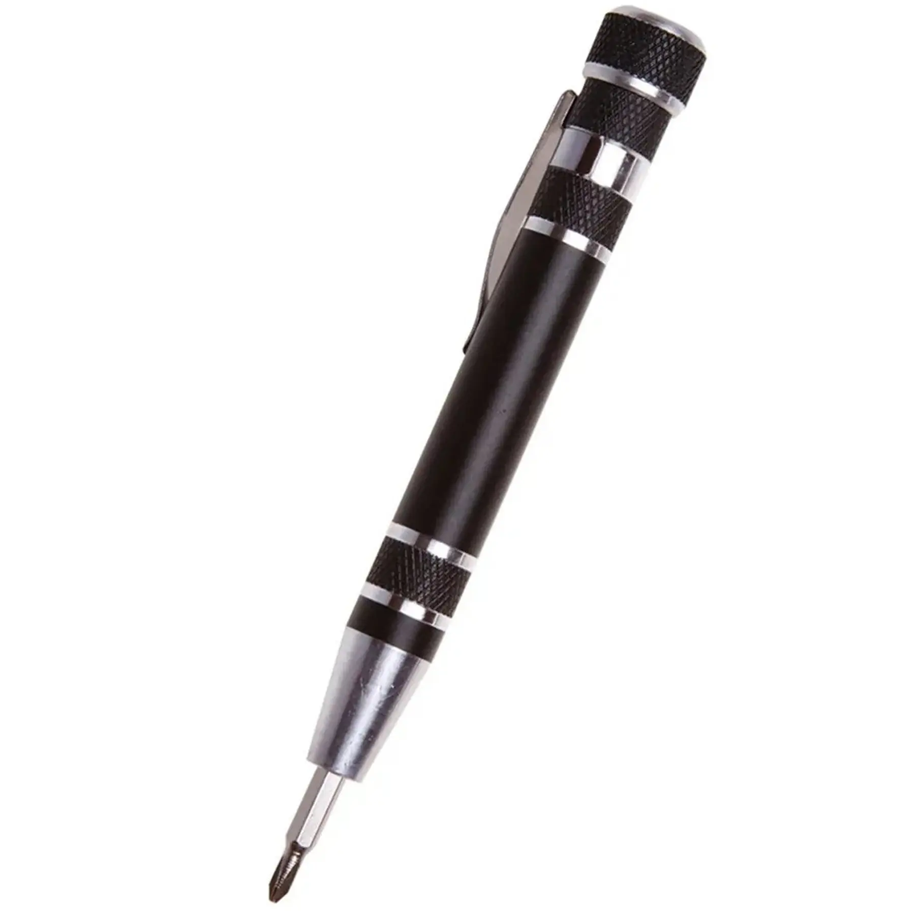 Magnetic Pen Style Screwdriver Set 8 Bits Precision Kit