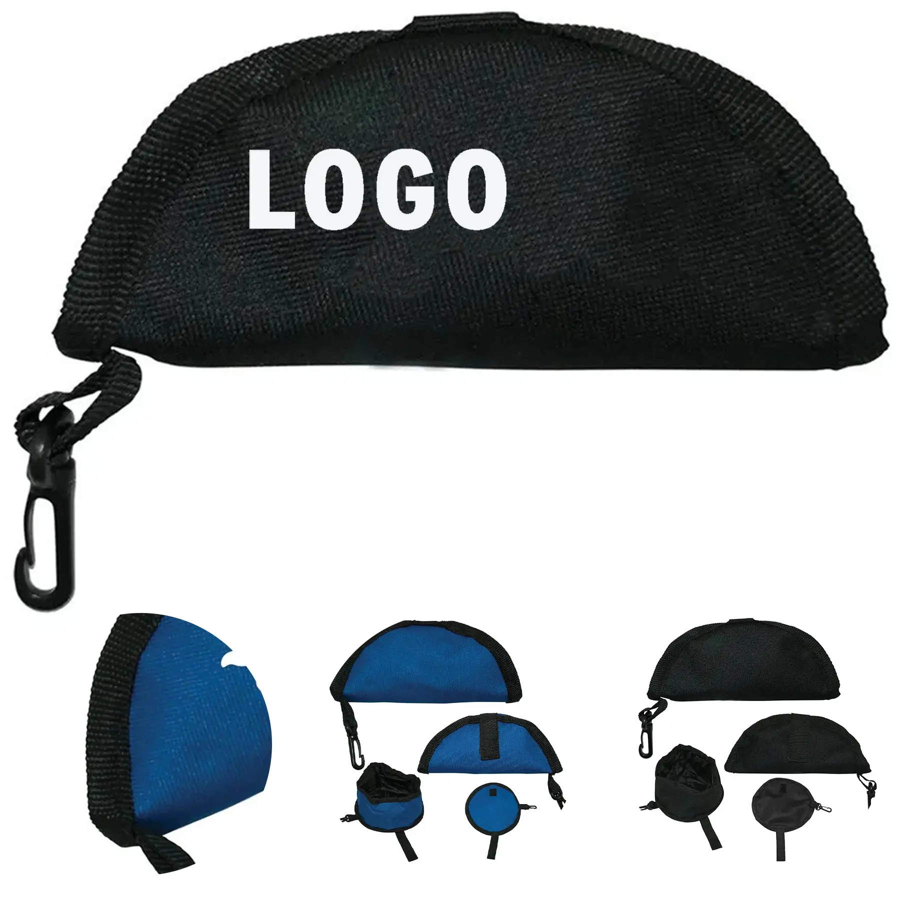 Leash Clip Pet Bowl Collapsible 2