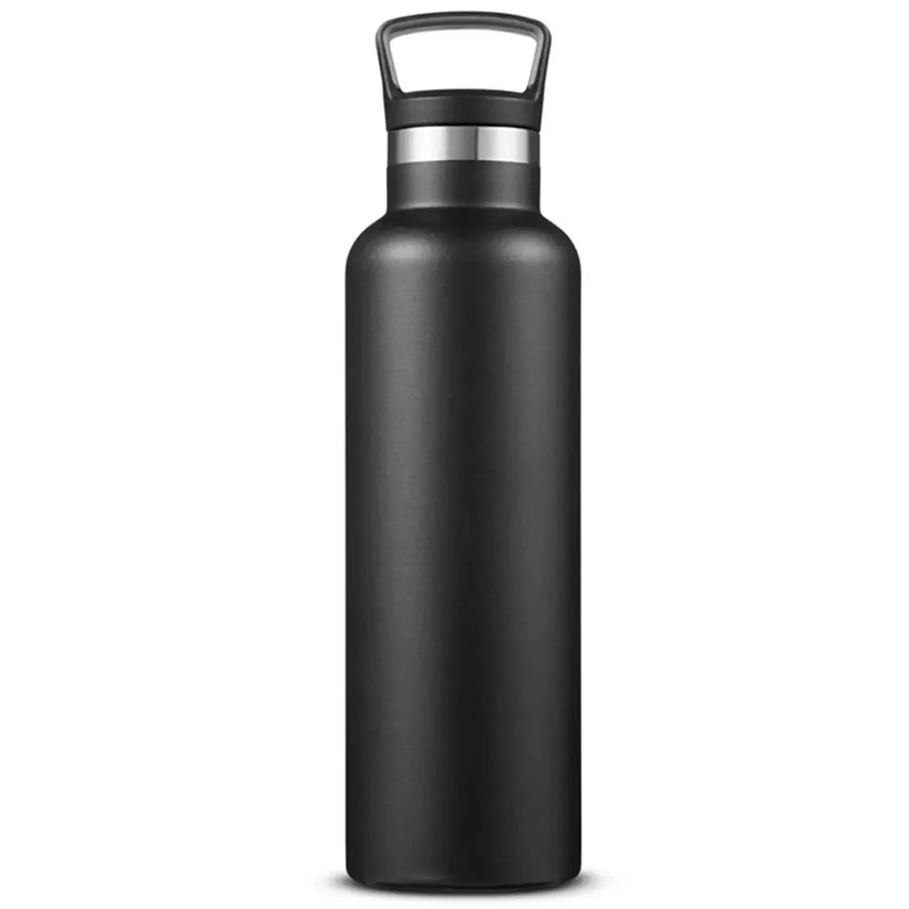 21 oz Double Wall Stainless Steel Vacuum Bottle Hook Lid