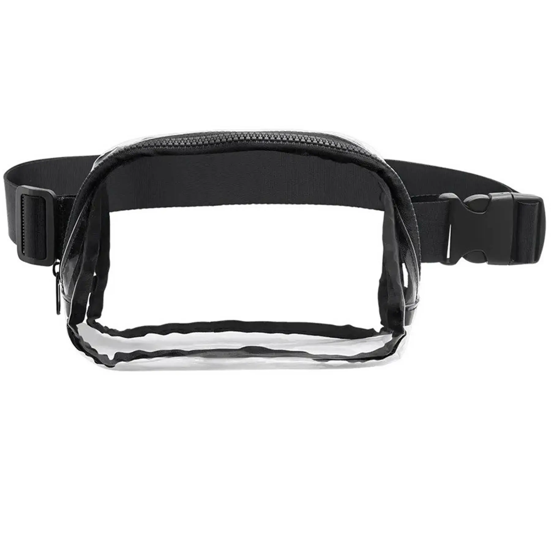 Clear TPU Stadium Fanny Pack Adjustable Strap Quick Release Buckle