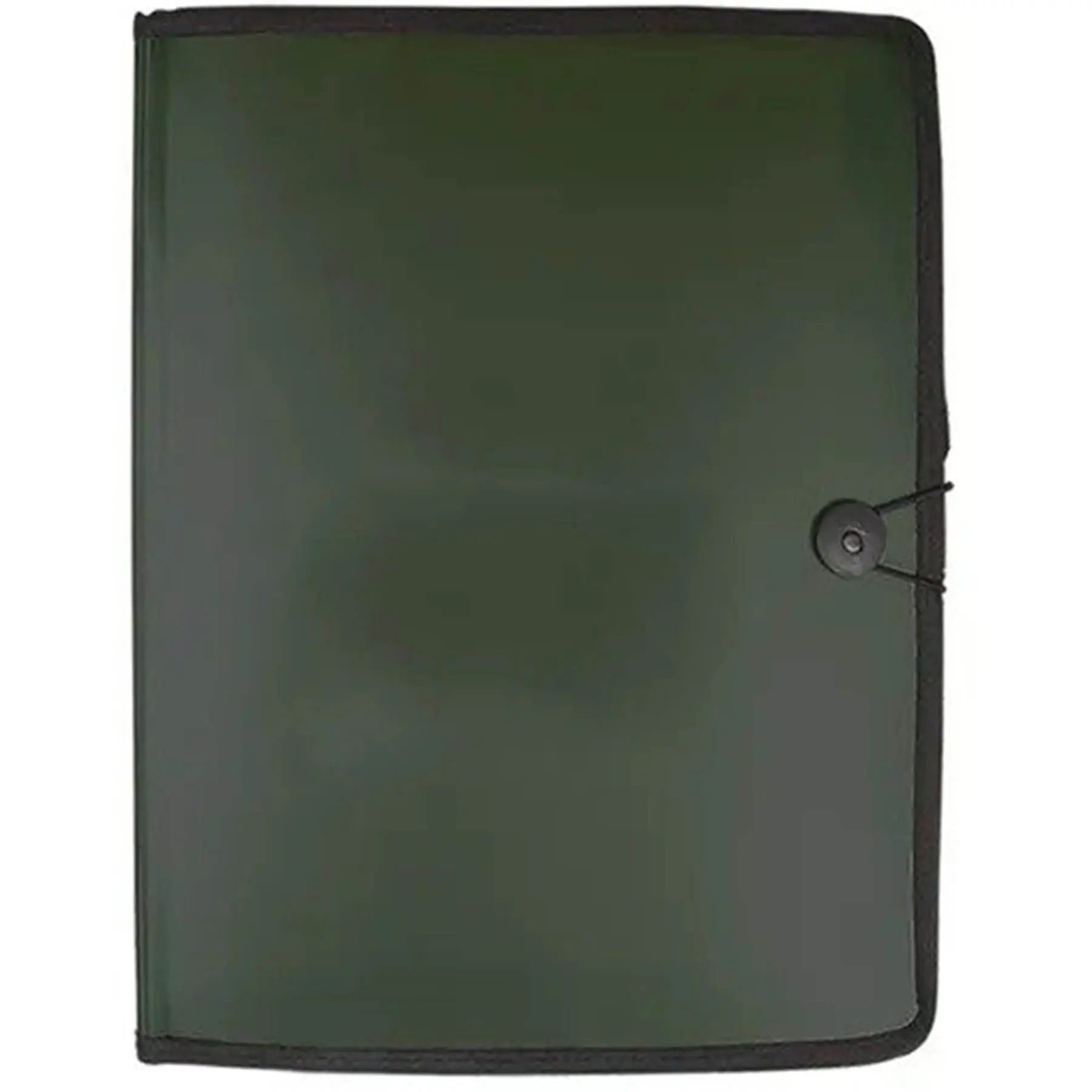 Executive Business Portfolio with Expandable File Organizer and Writing Pad