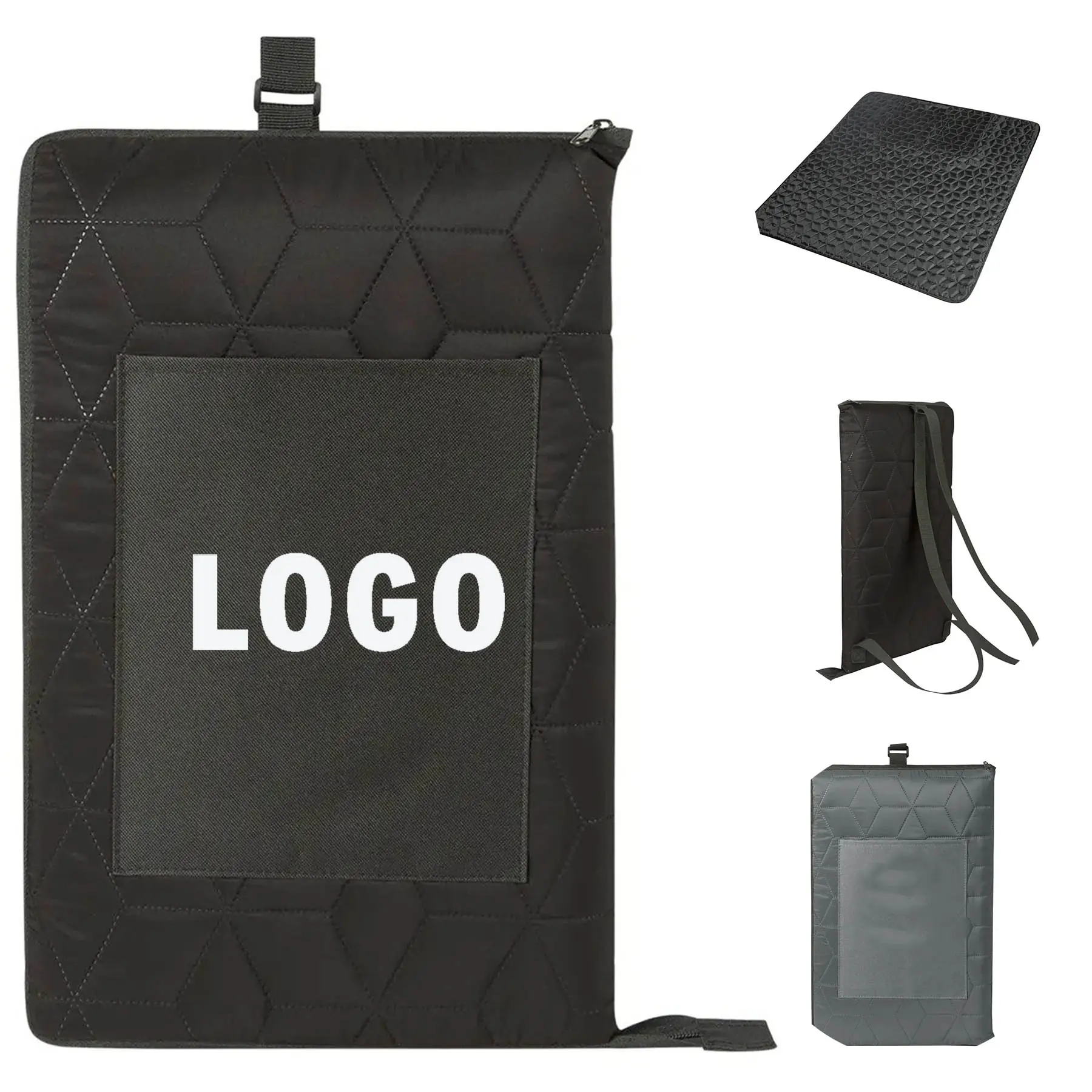 Compact Outdoor Blanket Featuring Backpack Straps 2