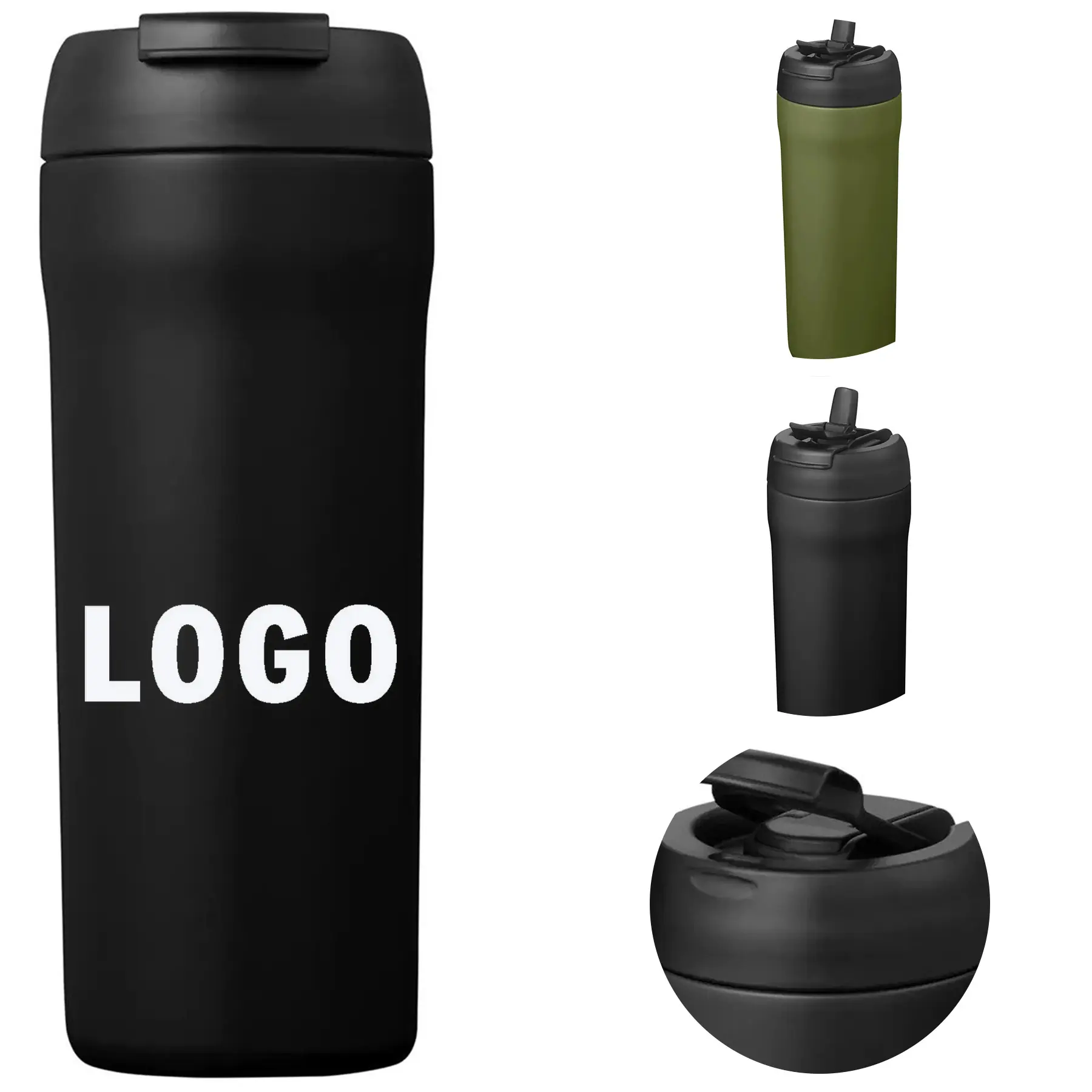 Duet Duo Function Vacuum Insulated Stainless Steel Tumbler 24oz 2