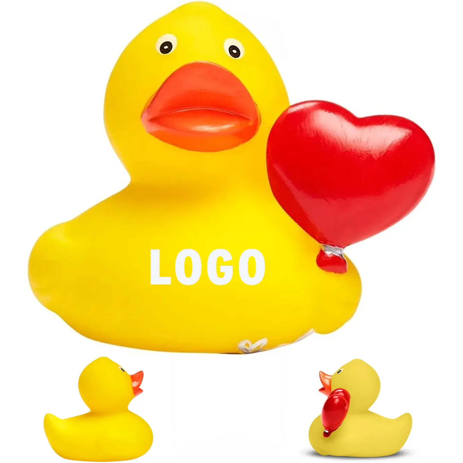 Love Heart Rubber Duck Novelty Gift 2