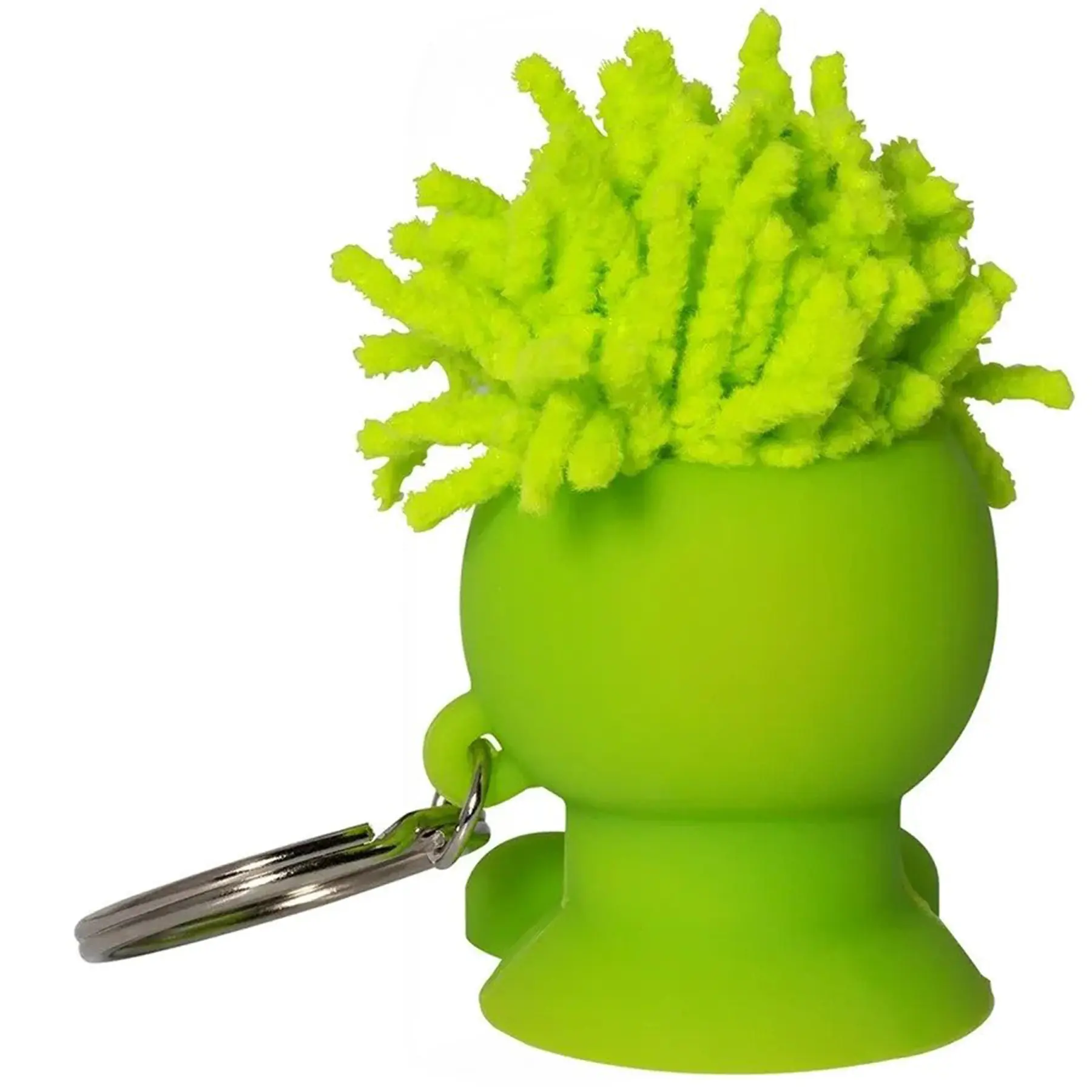 Multifunctional Silicone Keychain Phone Stand & Cable Organizer