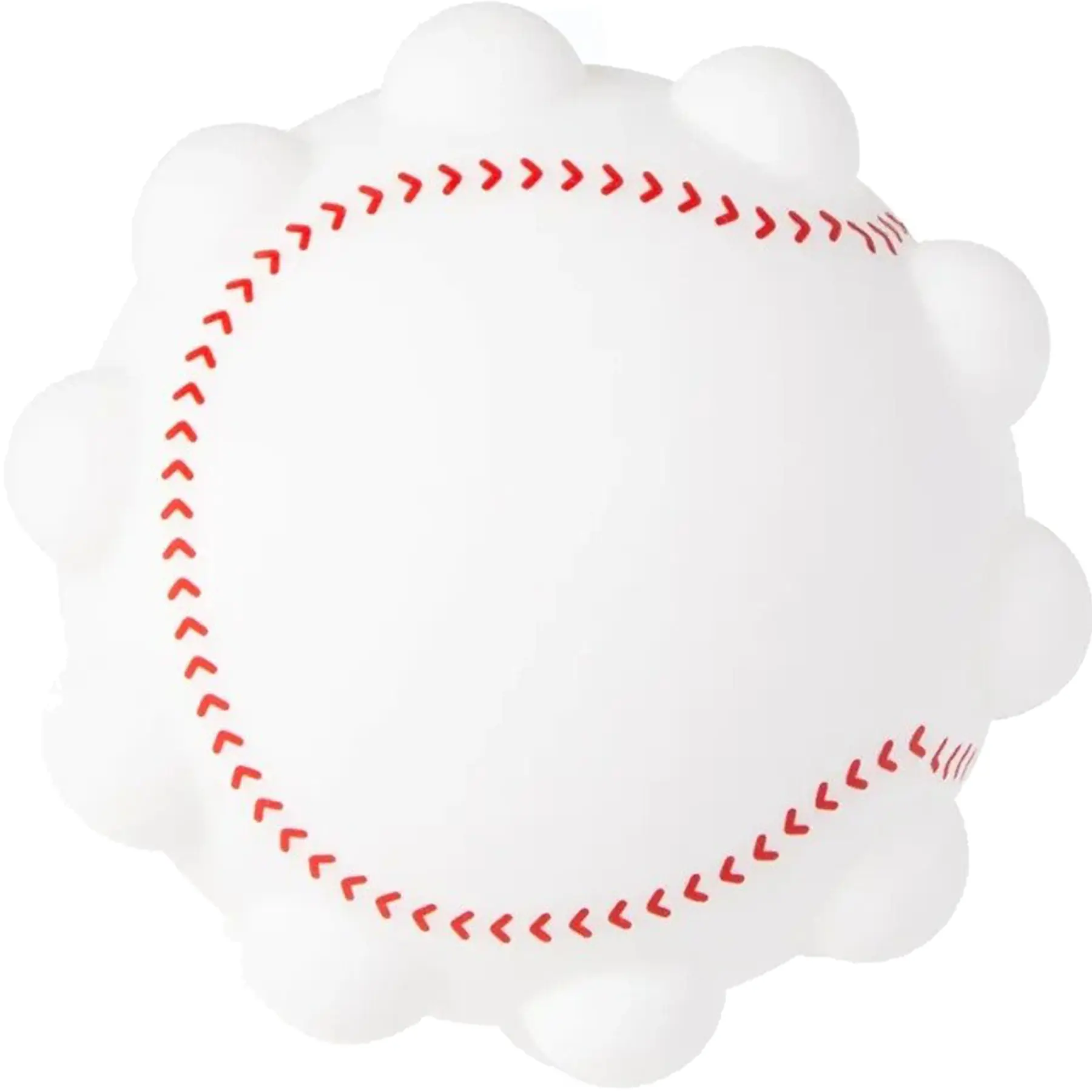 Sport Ball Push Pop Fidget Toy - Baseball Silicone Sensory Popper