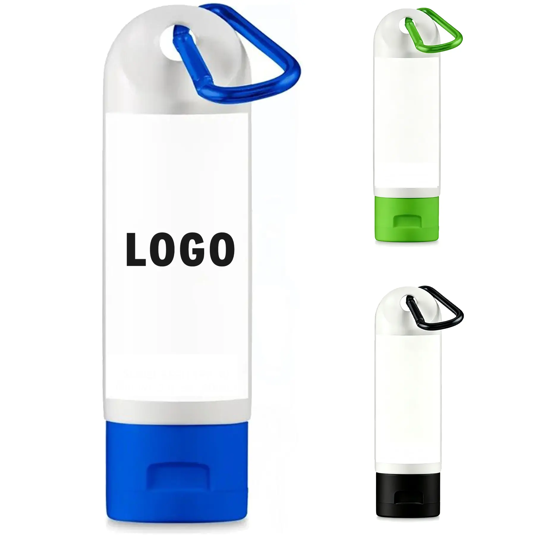 SPF 30 Sunscreen Lotion Carabiner Clip 2