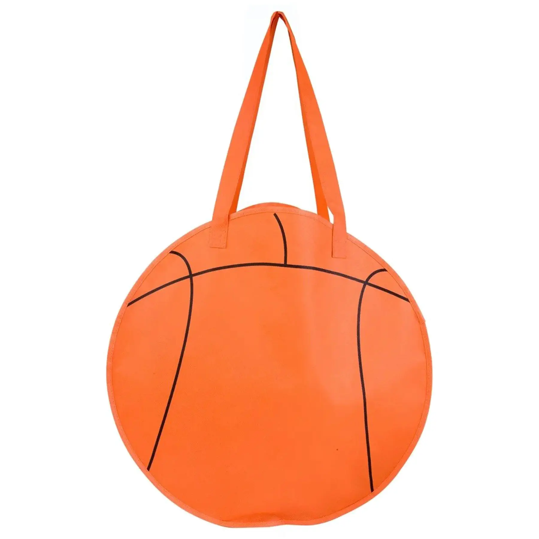 Custom Basketball Print Grocery Tote Bag