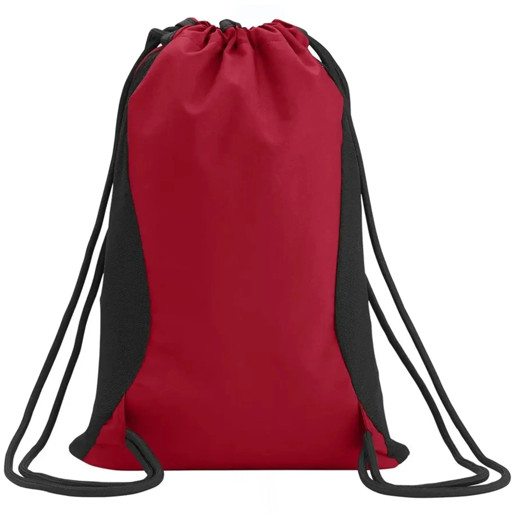 Eco Recycled Polyester Drawstring Backpack with Padded Base