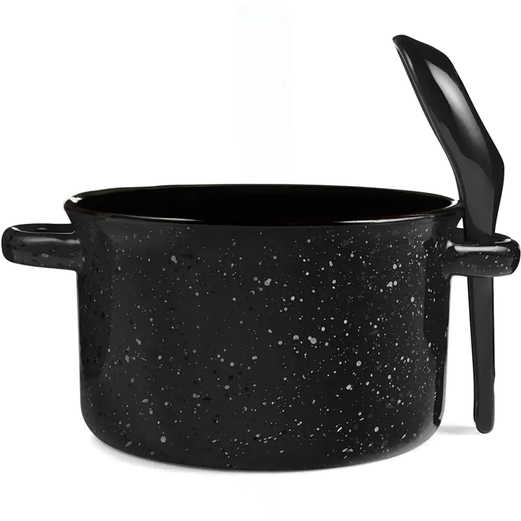 Campfire 20 oz Ceramic Soup Bowl Spoon Set