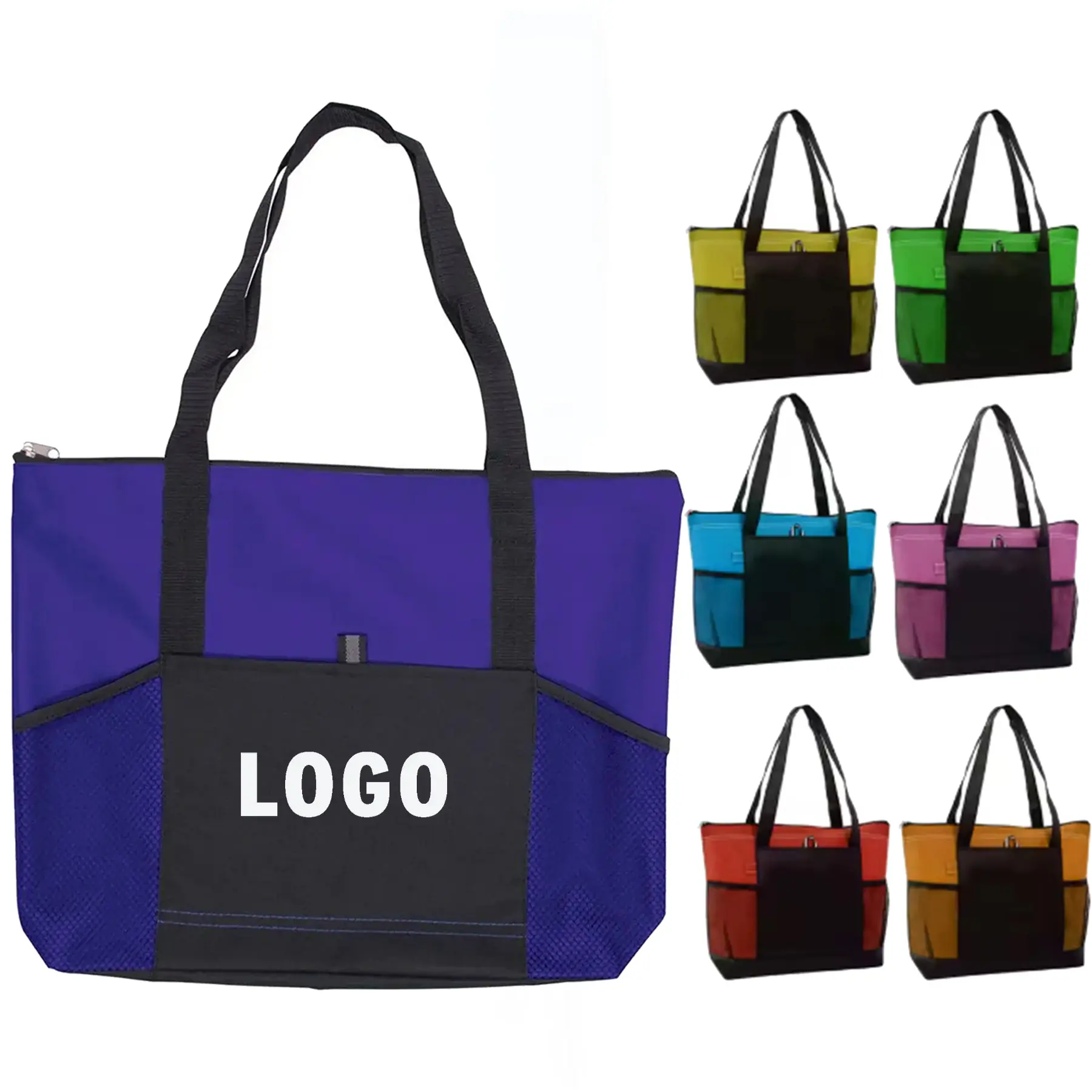 Extra Large Trade Show Tote Durable 600D Polyester 2