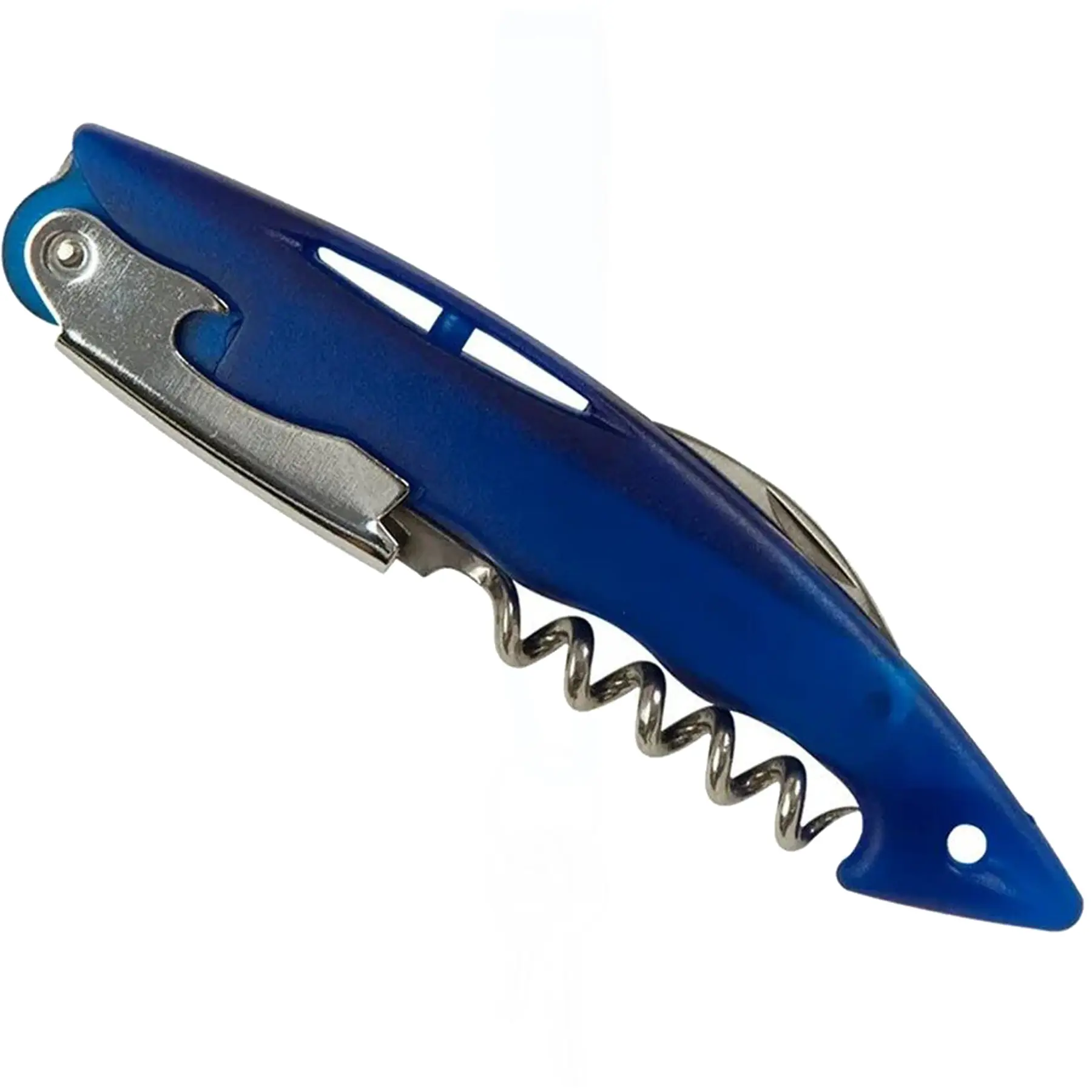 Compact Wine Opener: Foil Cutter, Bottle Opener, Corkscrew