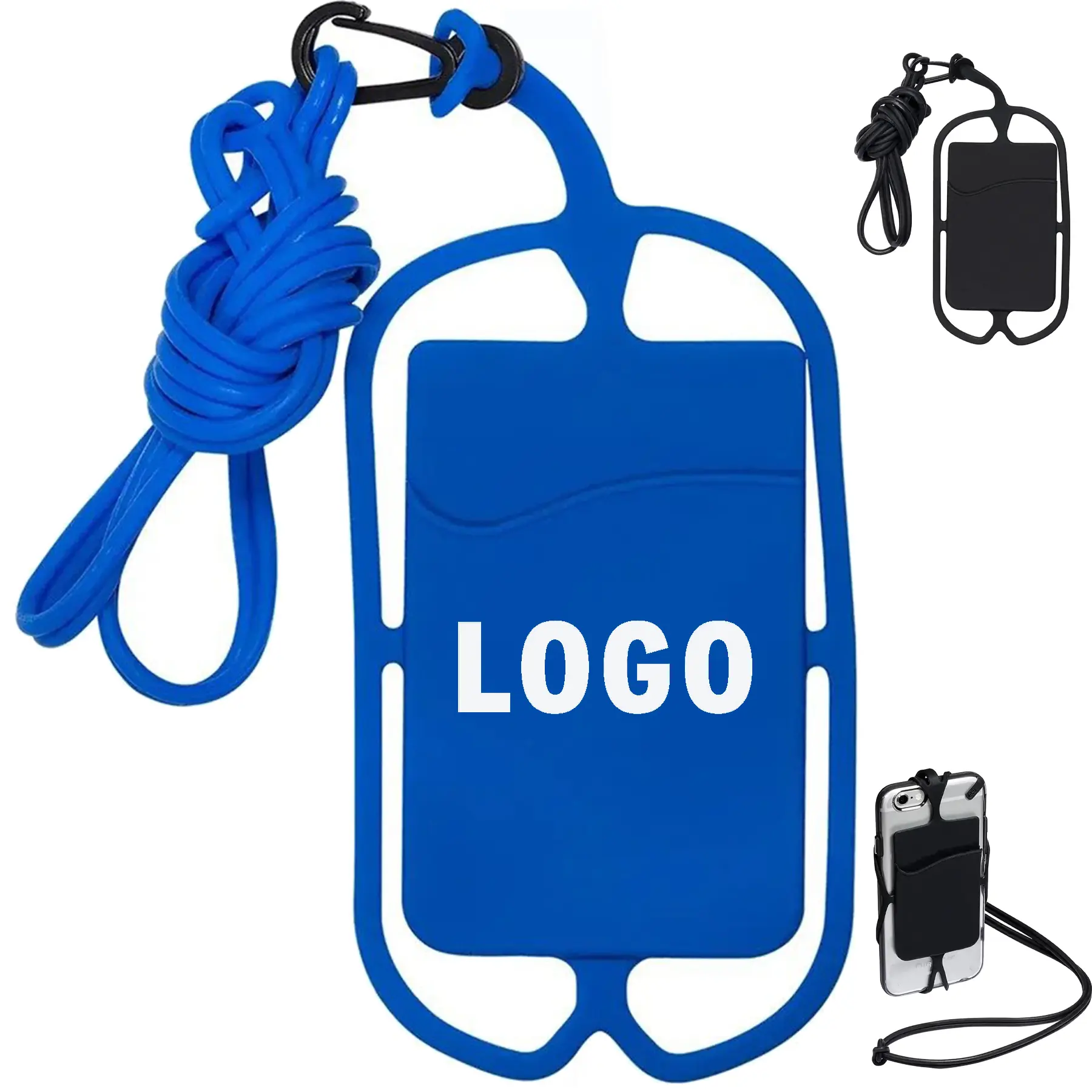 Universal Phone Pouch Detachable Lanyard 2