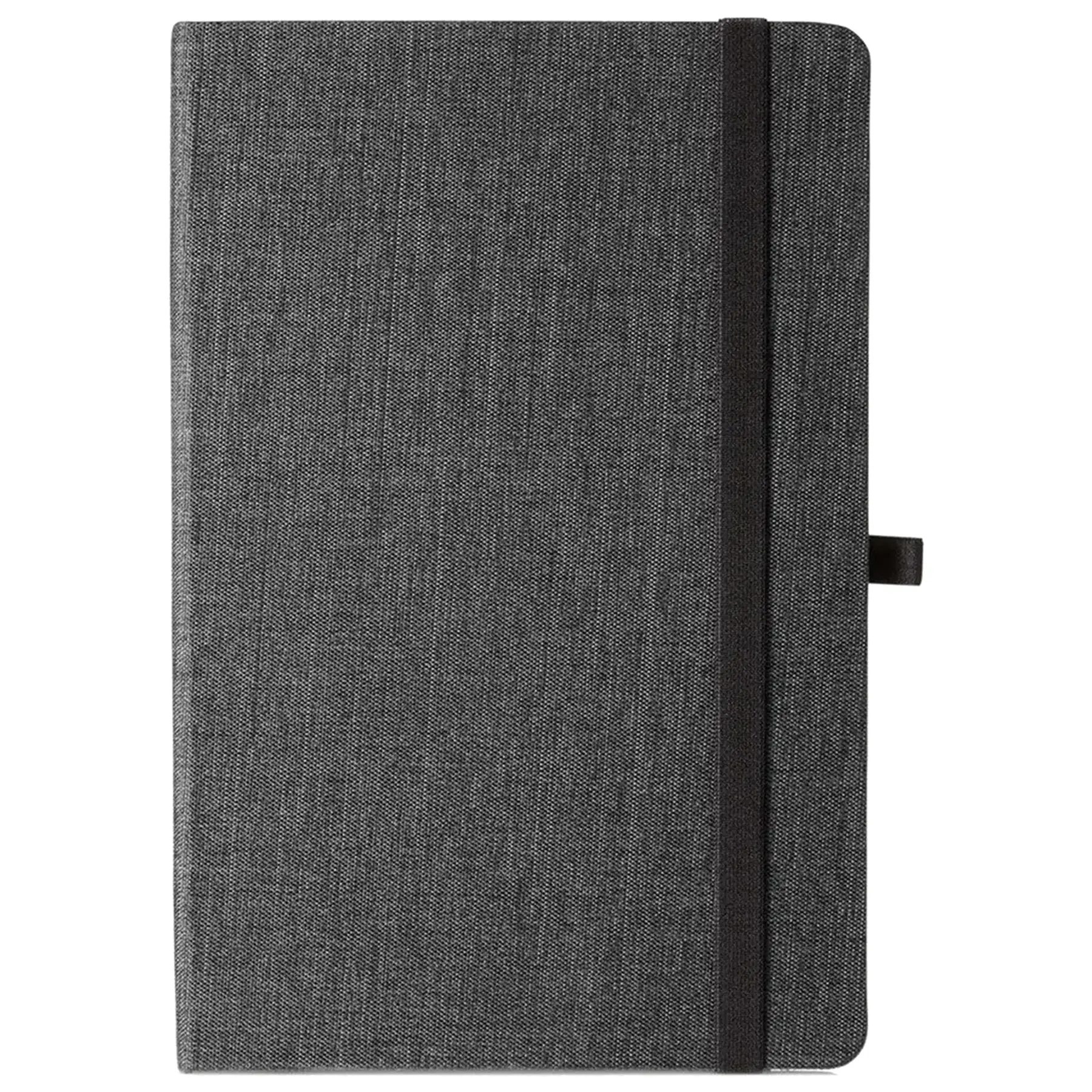 Snow Canvas Lined Journal Elastic Band