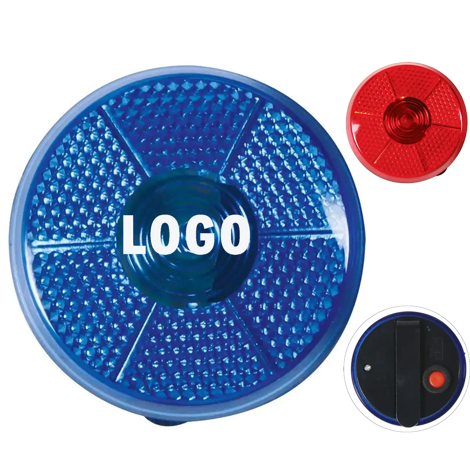 Flashing Safety Clip Button 2