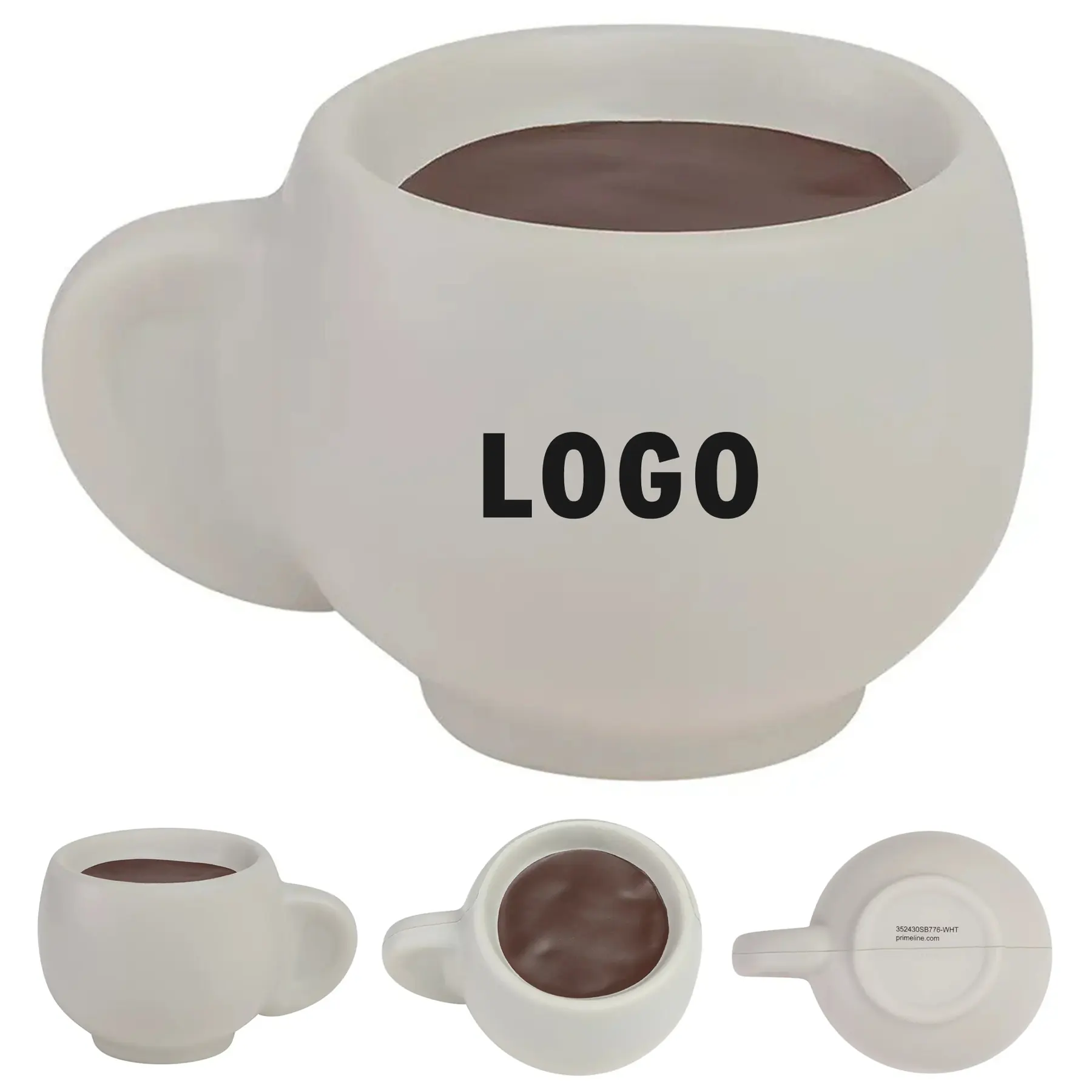 Personalized Coffee Mug Stress Squeeze Toy 2