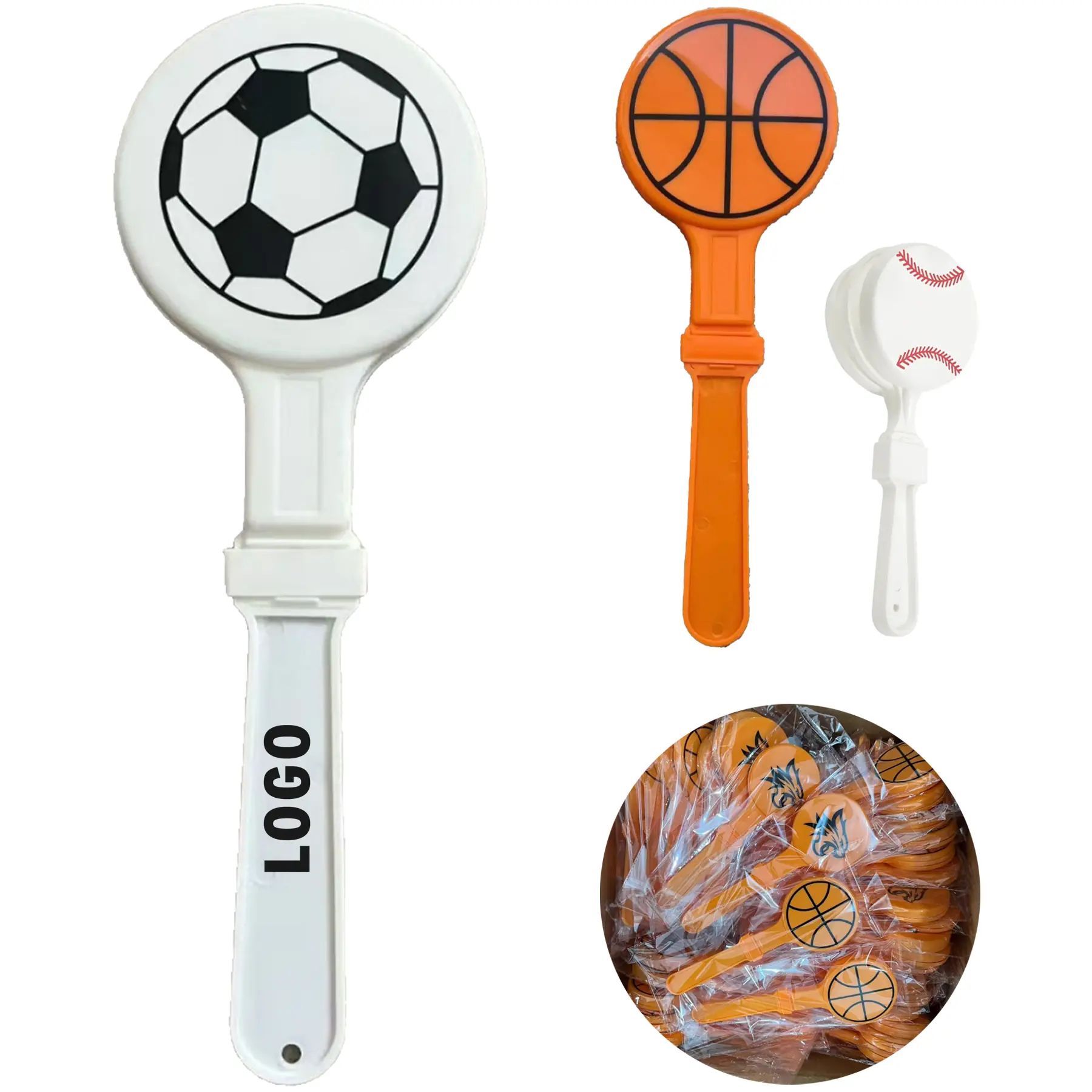 Sport Event Party Clapper Baseball Noise Maker 2