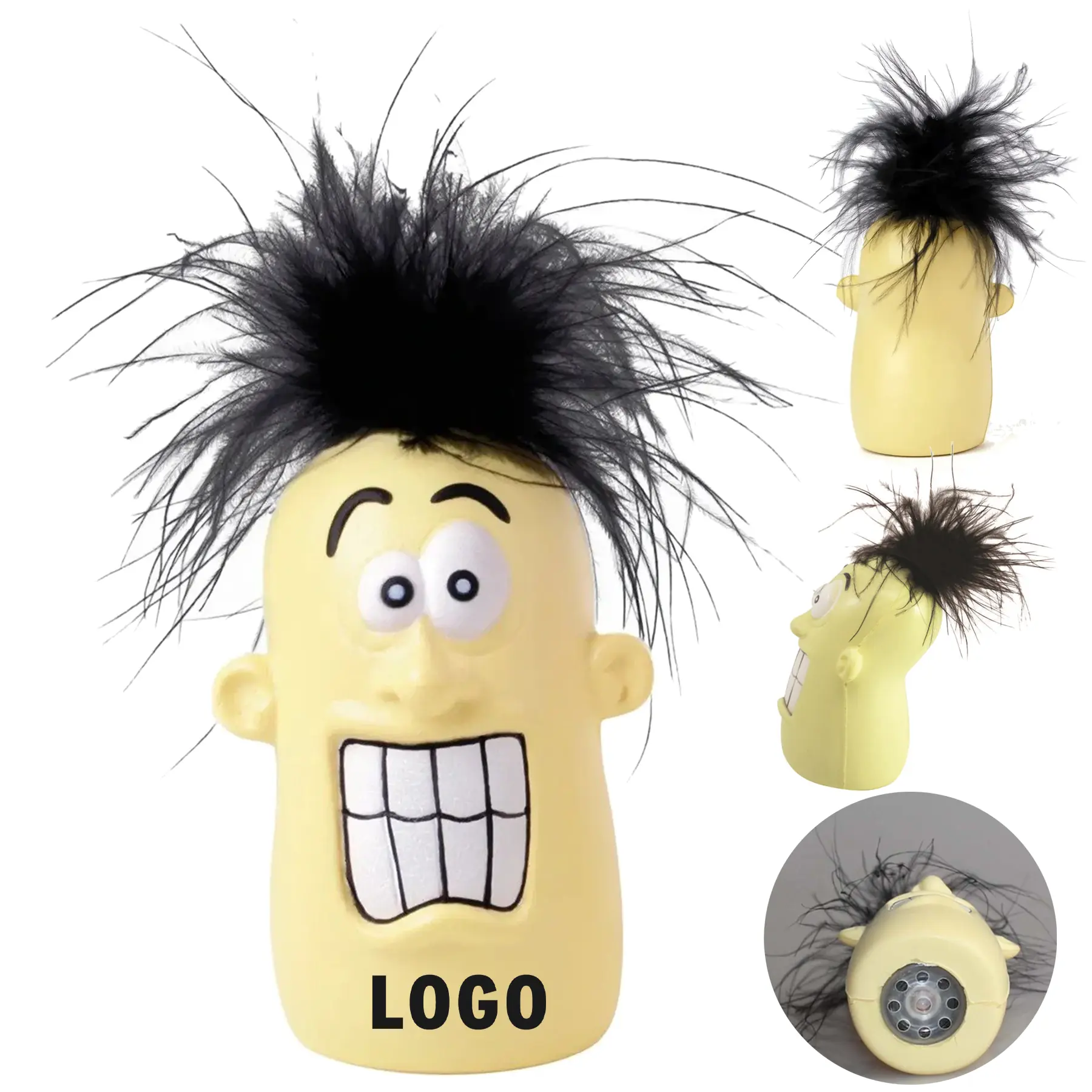 Silly Hair Talking Stress Ball Calming Reliever 2
