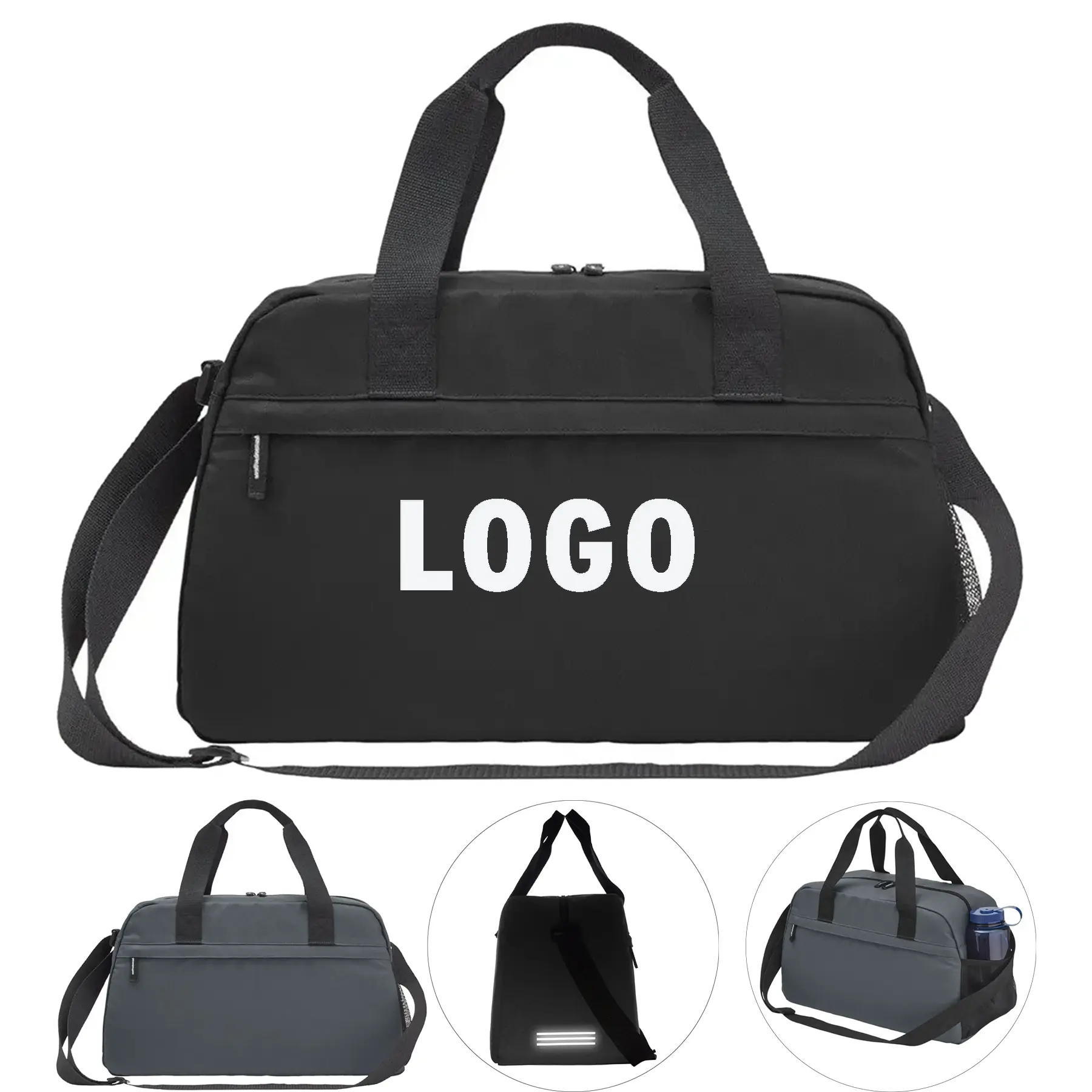 Sustainable Recycled Polyester Travel Duffel Bag 2