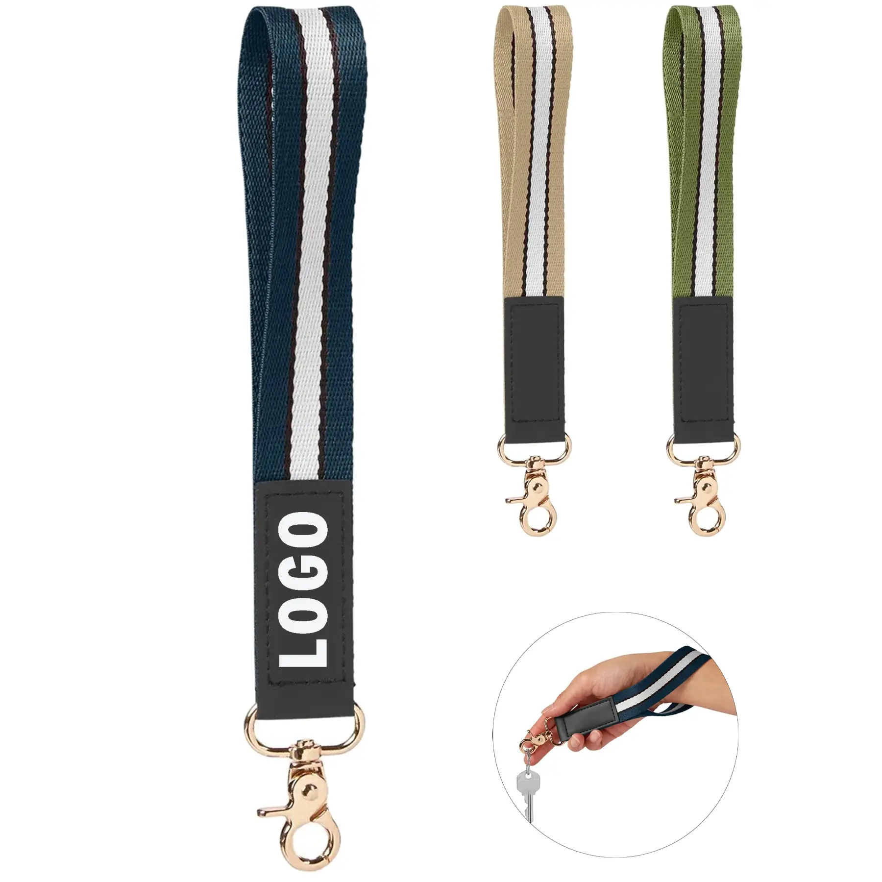 Personalized Wristlet Keychain Key Holder for Everyday Use 2