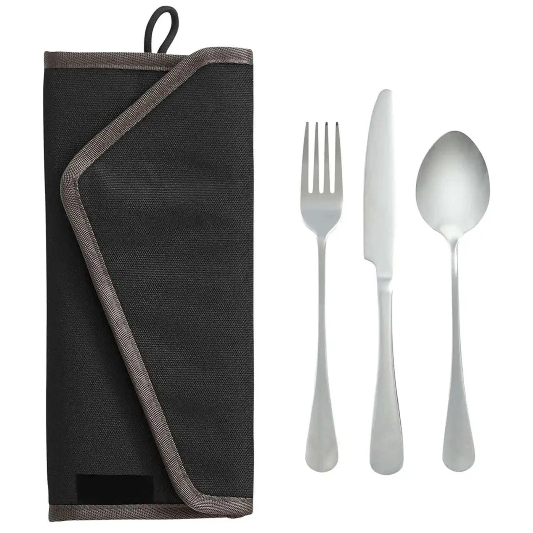 Eco Friendly Reusable Stainless Steel Cutlery Travel Case Set