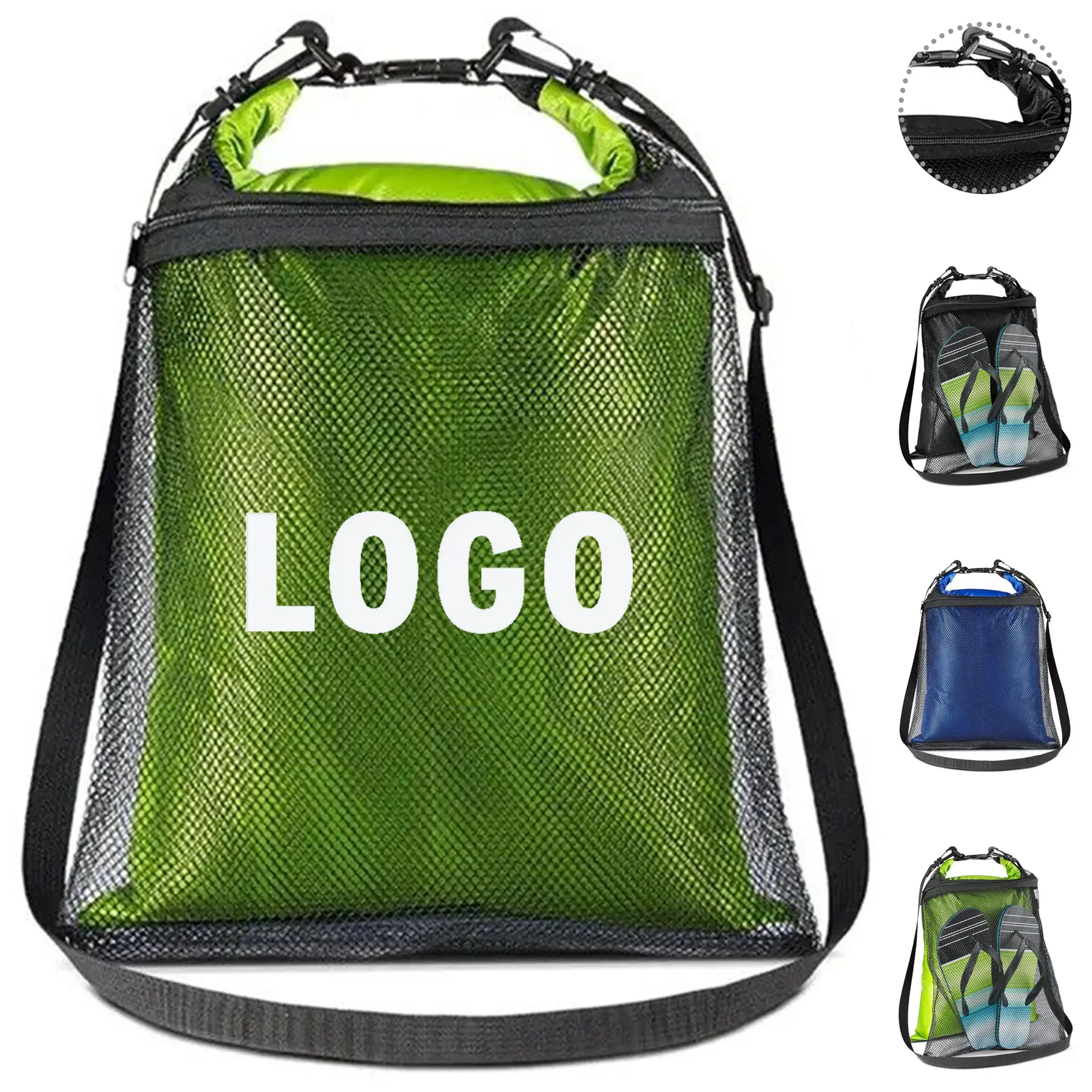 PVC Coated Mesh Water Resistant Wet Dry Bag 2