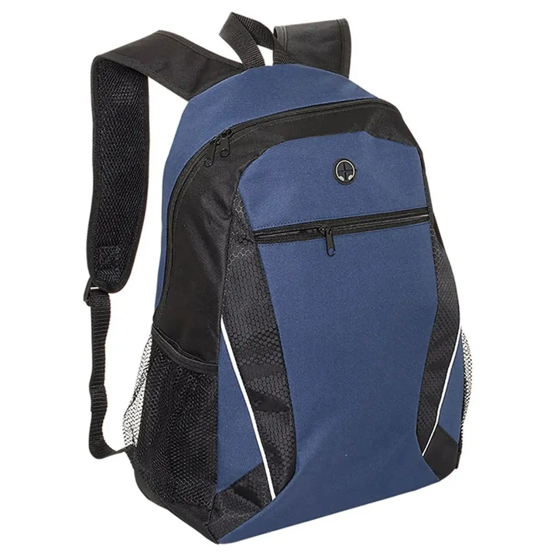 Durable Polyester Backpack with Multiple Compartments