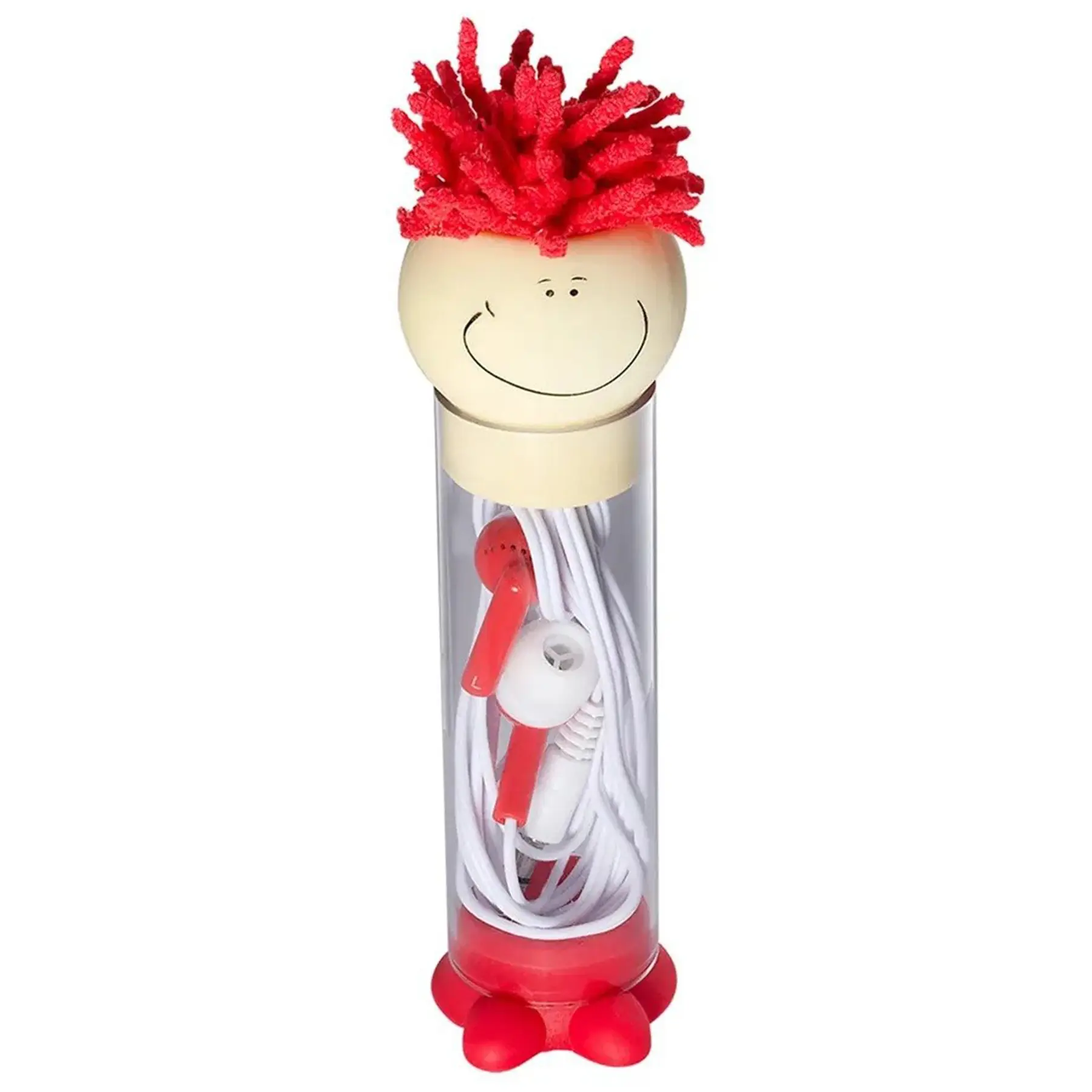 Adorable Earbud Case Phone Stand Screen Cleaner Combo